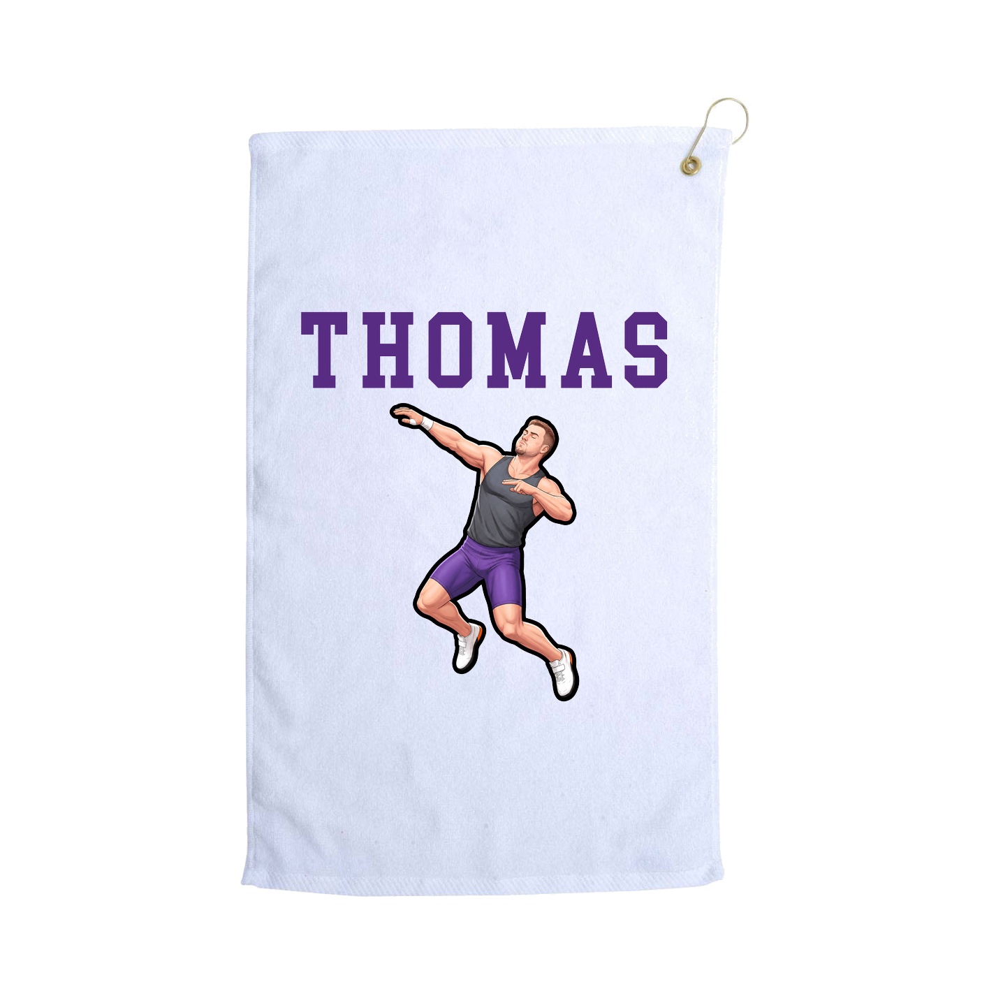 Golf Towel — Shirsey in White