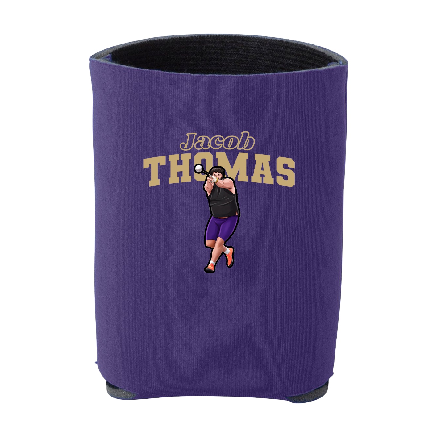 Can Holder — Name Arch in Purple