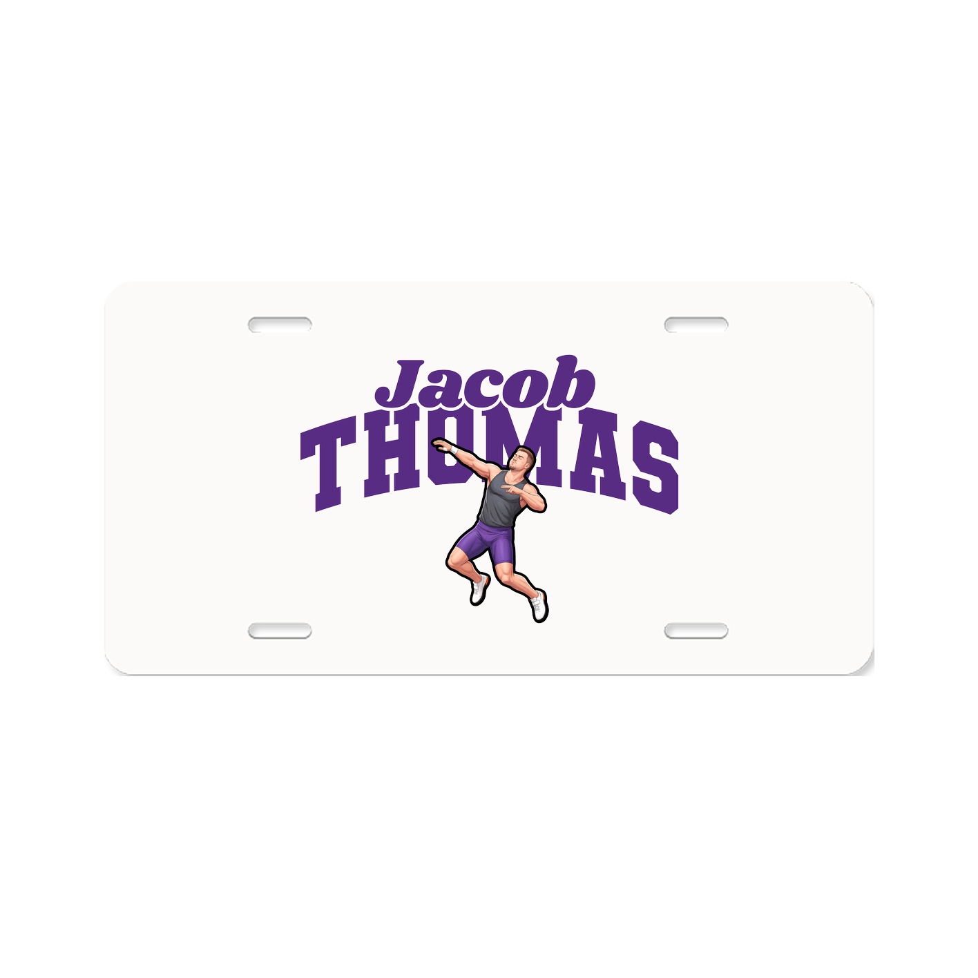 License Plate — Signature Arch in Classic