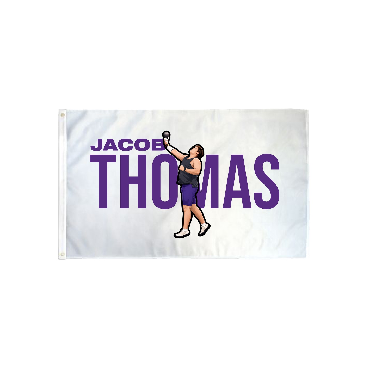 3x5 Flag — Player Name in Classic