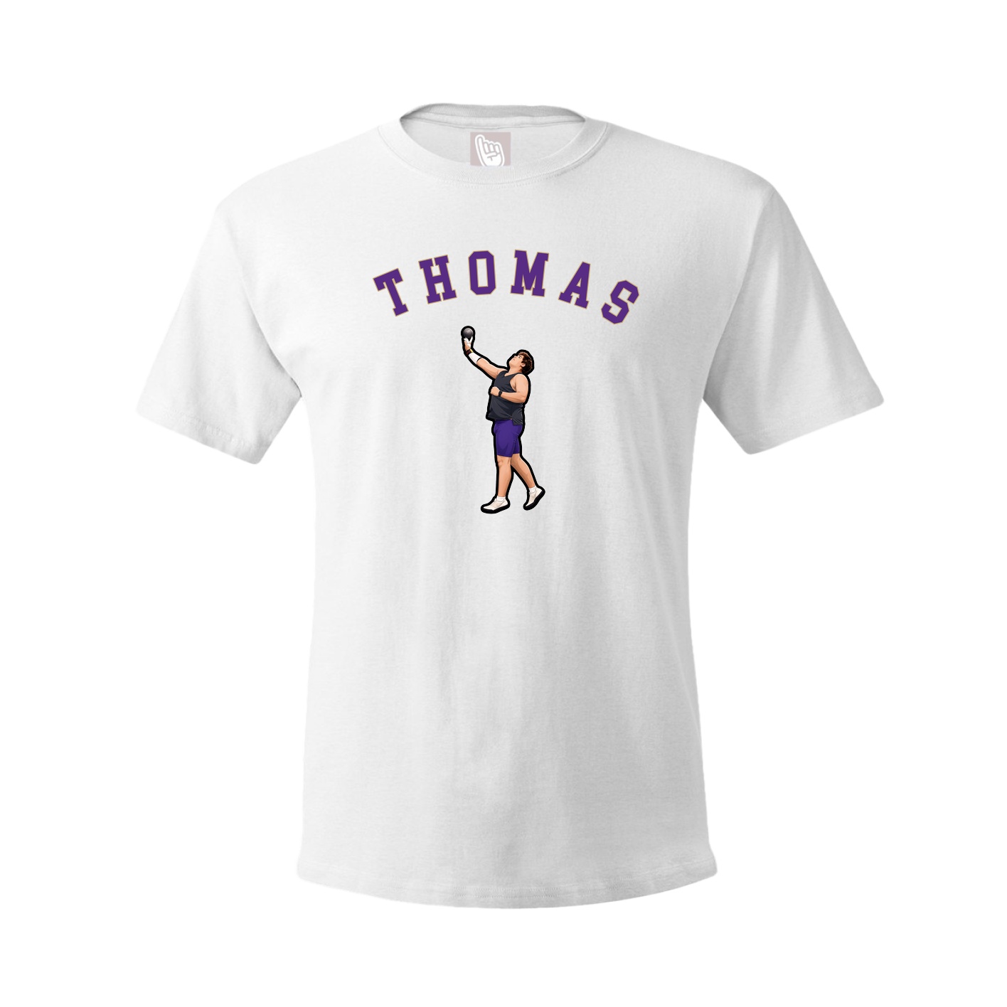 Youth Tee — Shirsey Arch in White