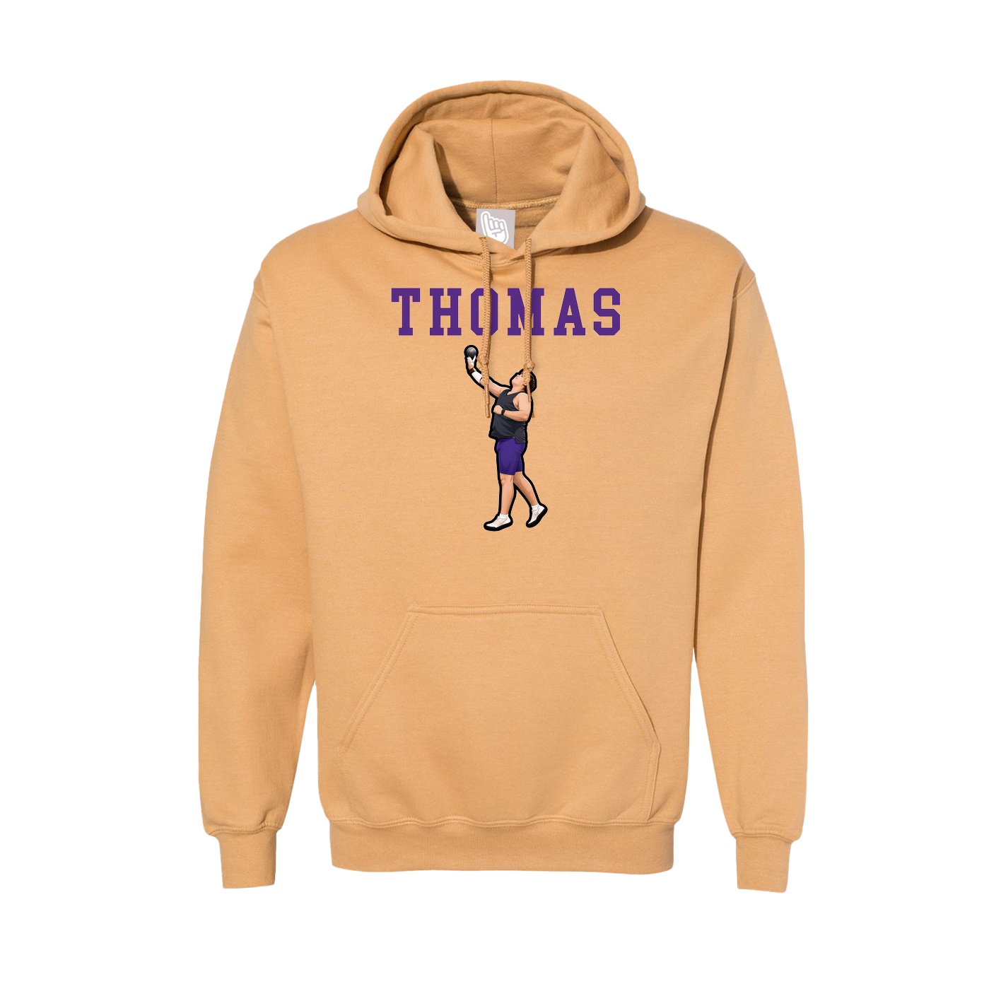 Hoodie — Shirsey in Vegas Gold