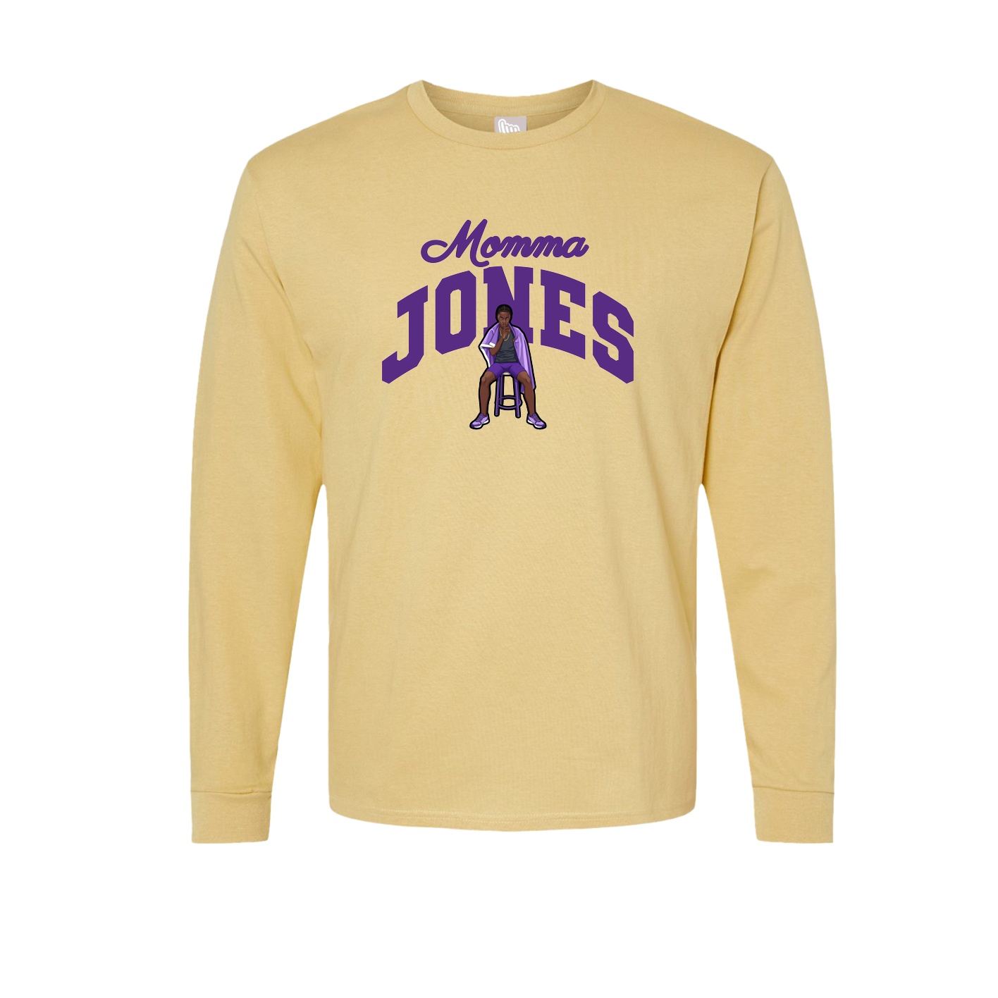 Long Sleeve Tee — Mothers Day Arch in Vegas Gold