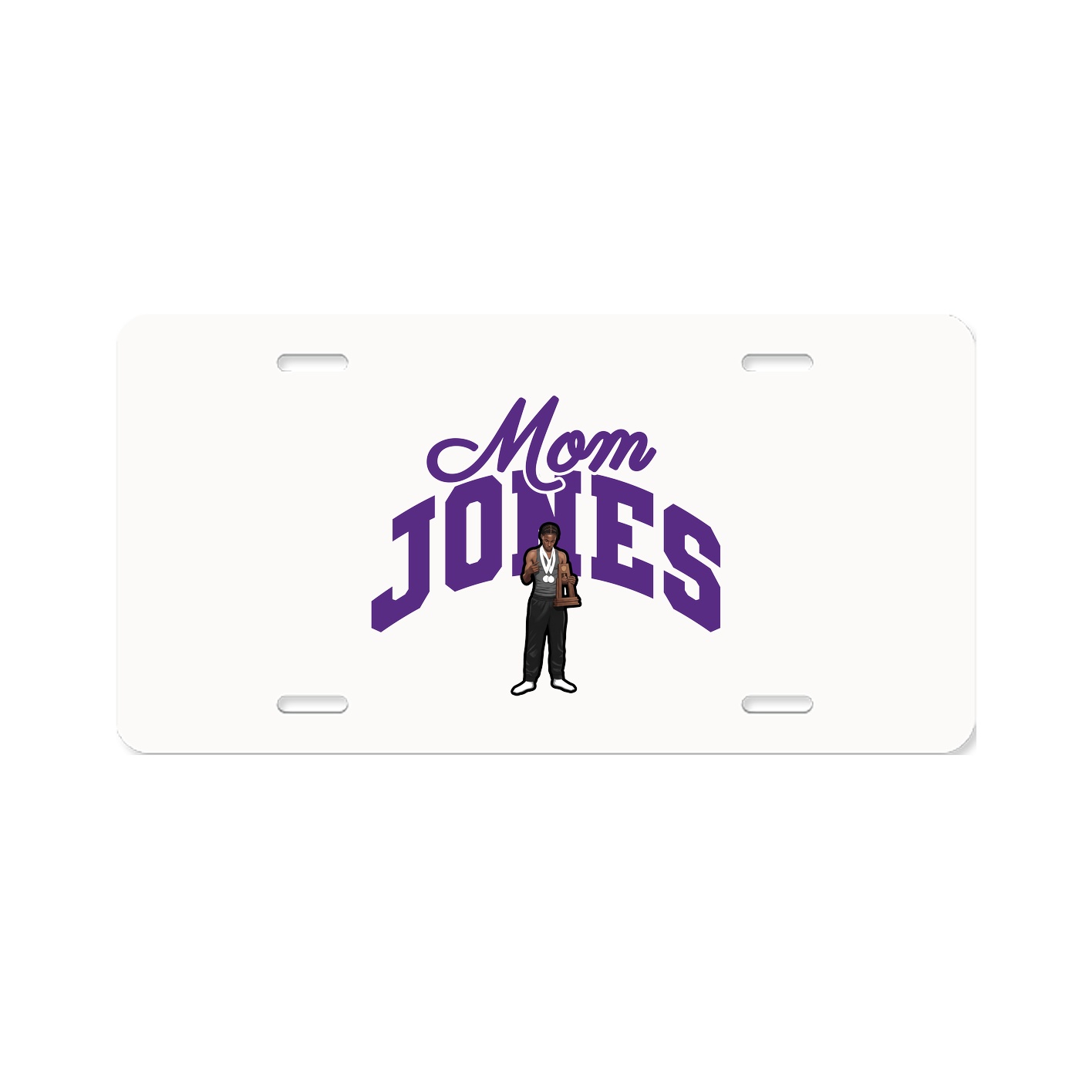 License Plate — Mothers Day Arch in Classic