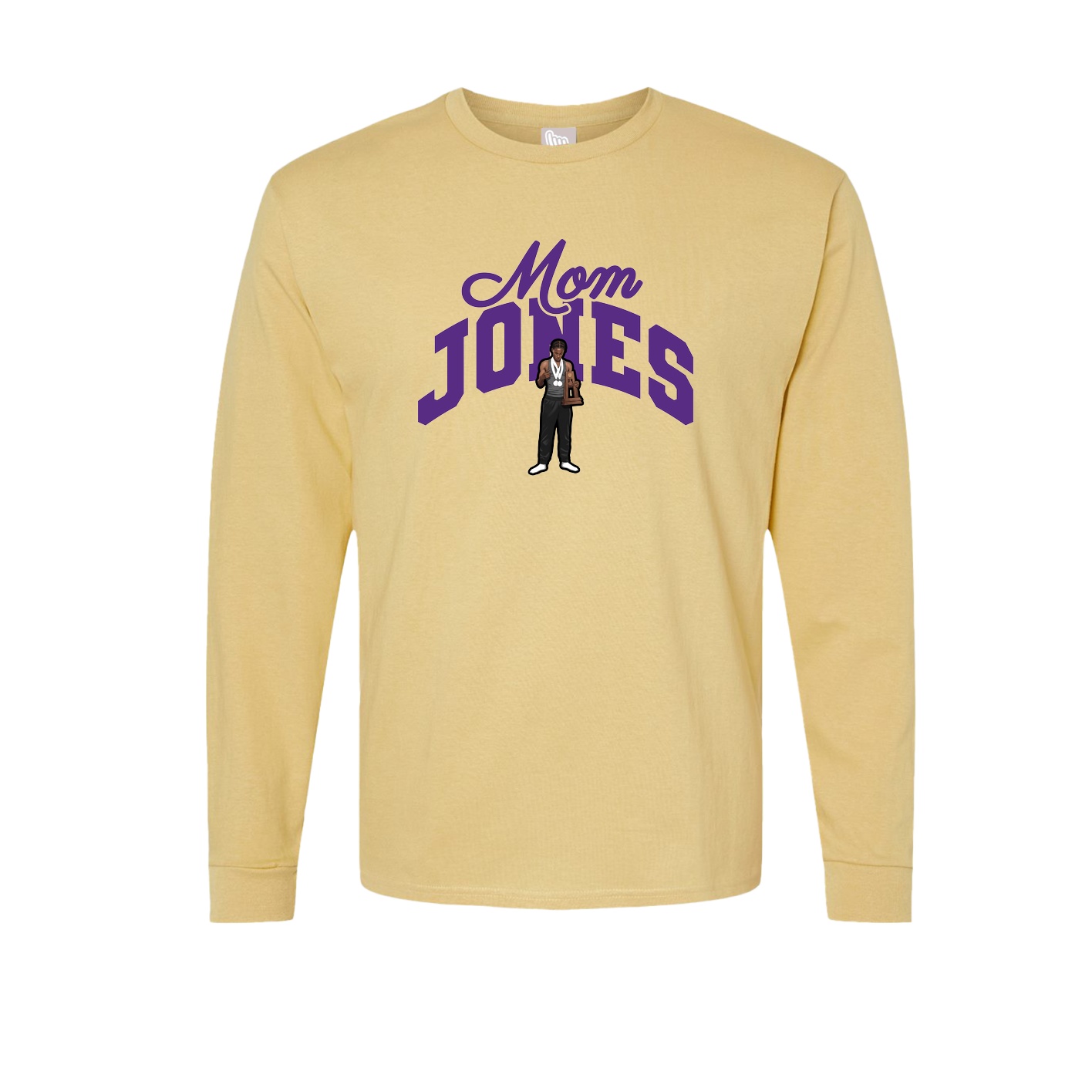 Long Sleeve Tee — Mothers Day Arch in Vegas Gold