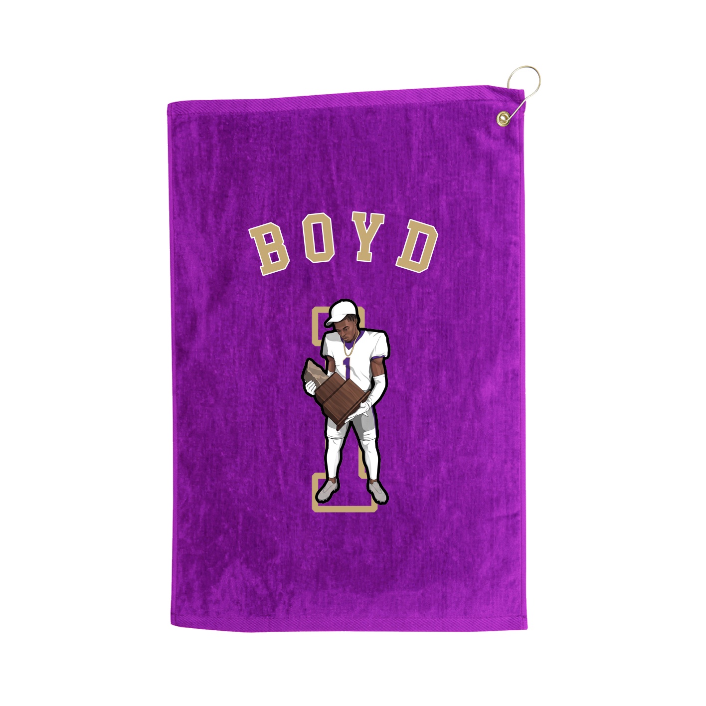 Golf Towel — Shirsey Arch in Purple