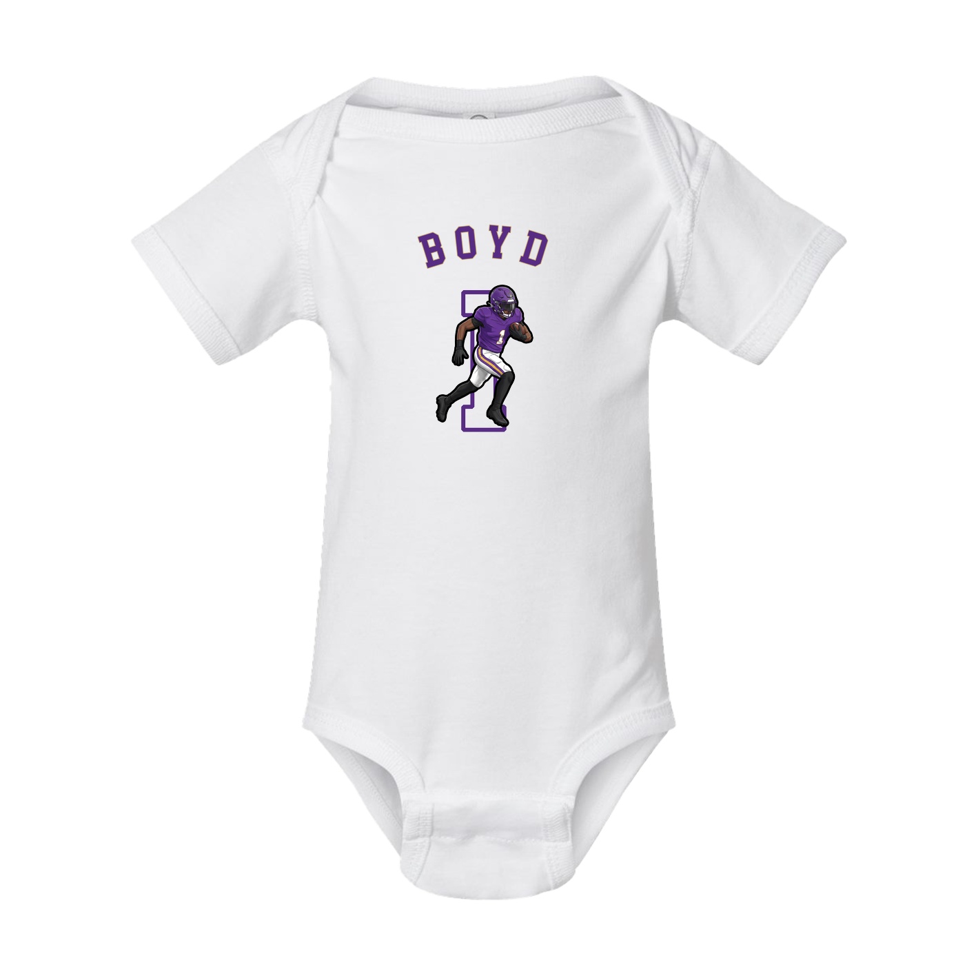 Baby Onesie — Shirsey Arch in White