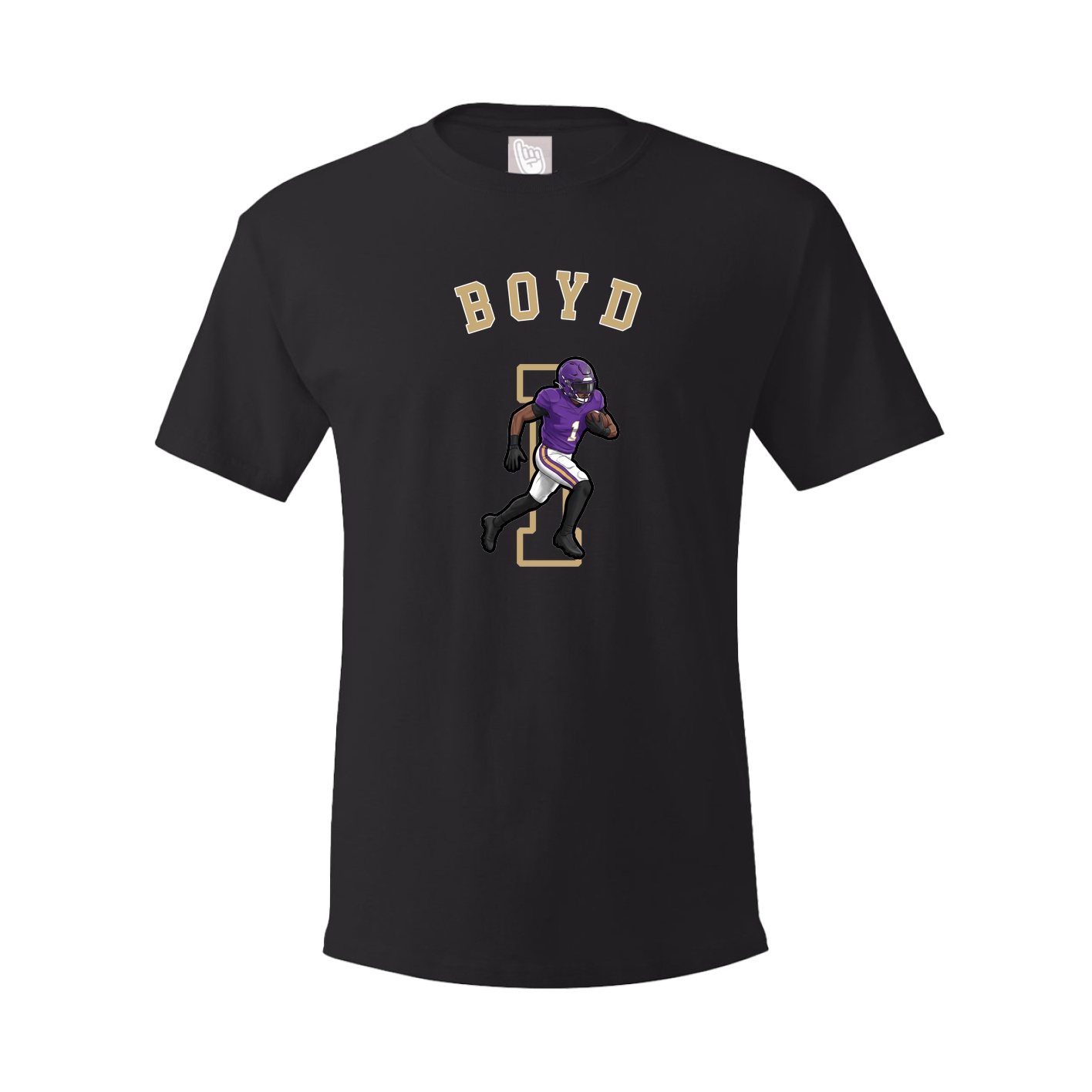 Youth Tee — Shirsey Arch in Black