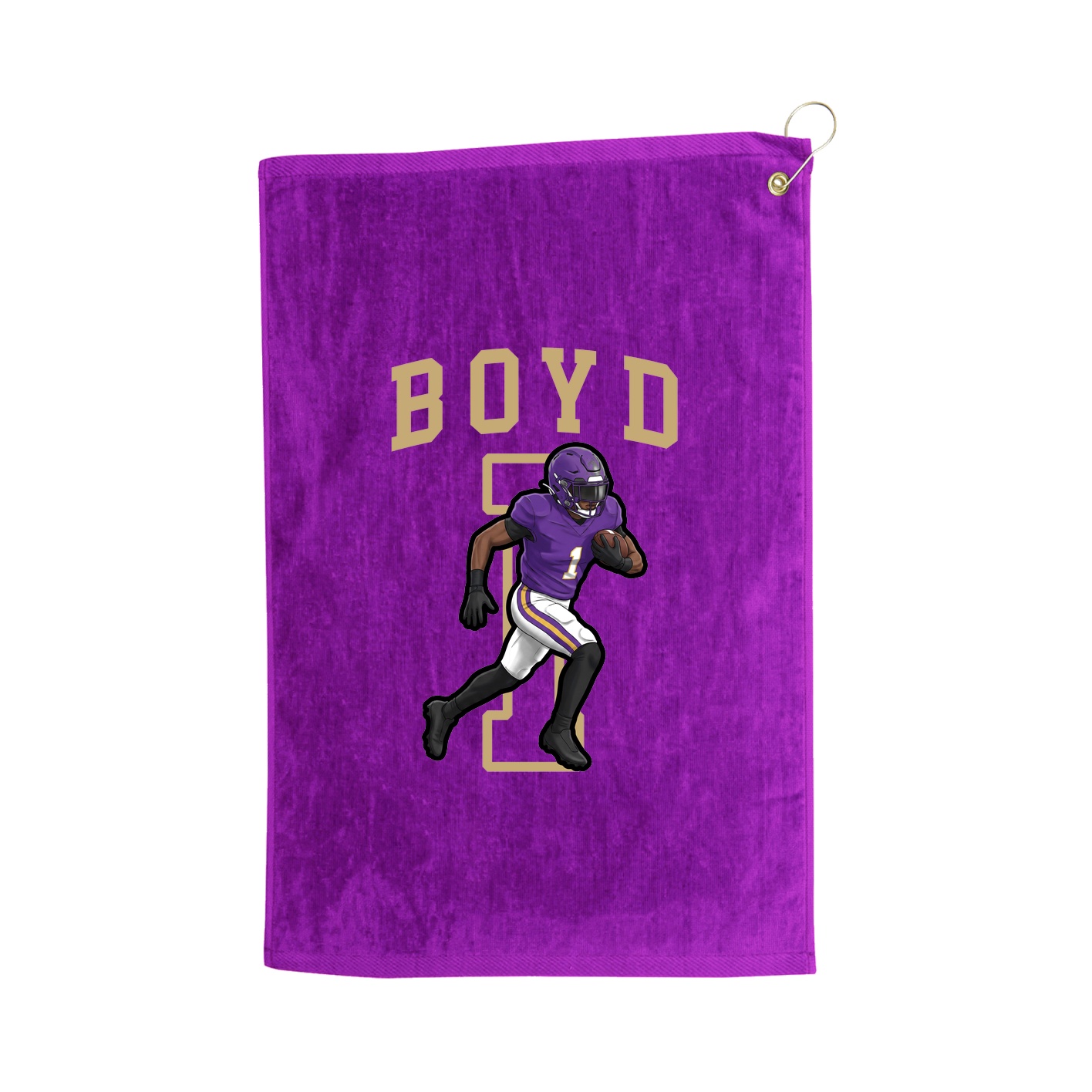 Golf Towel — Shirsey in Purple