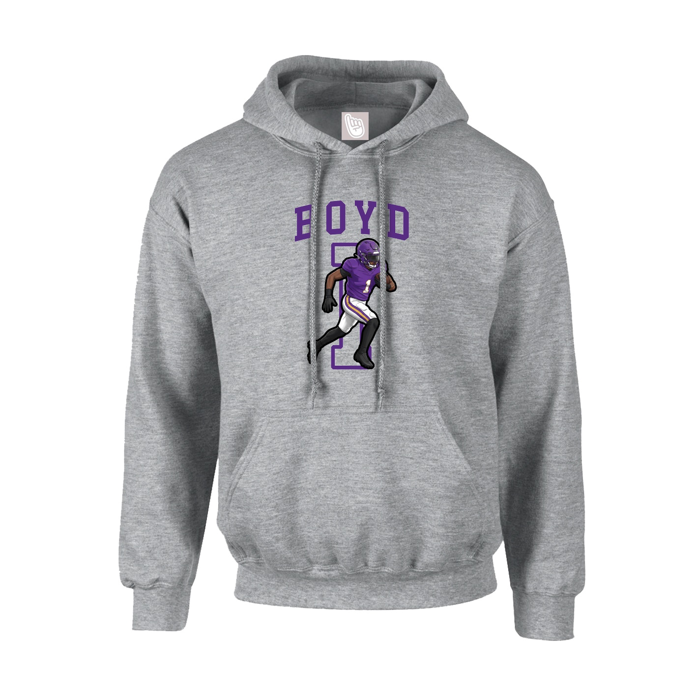 Hoodie — Shirsey in Grey