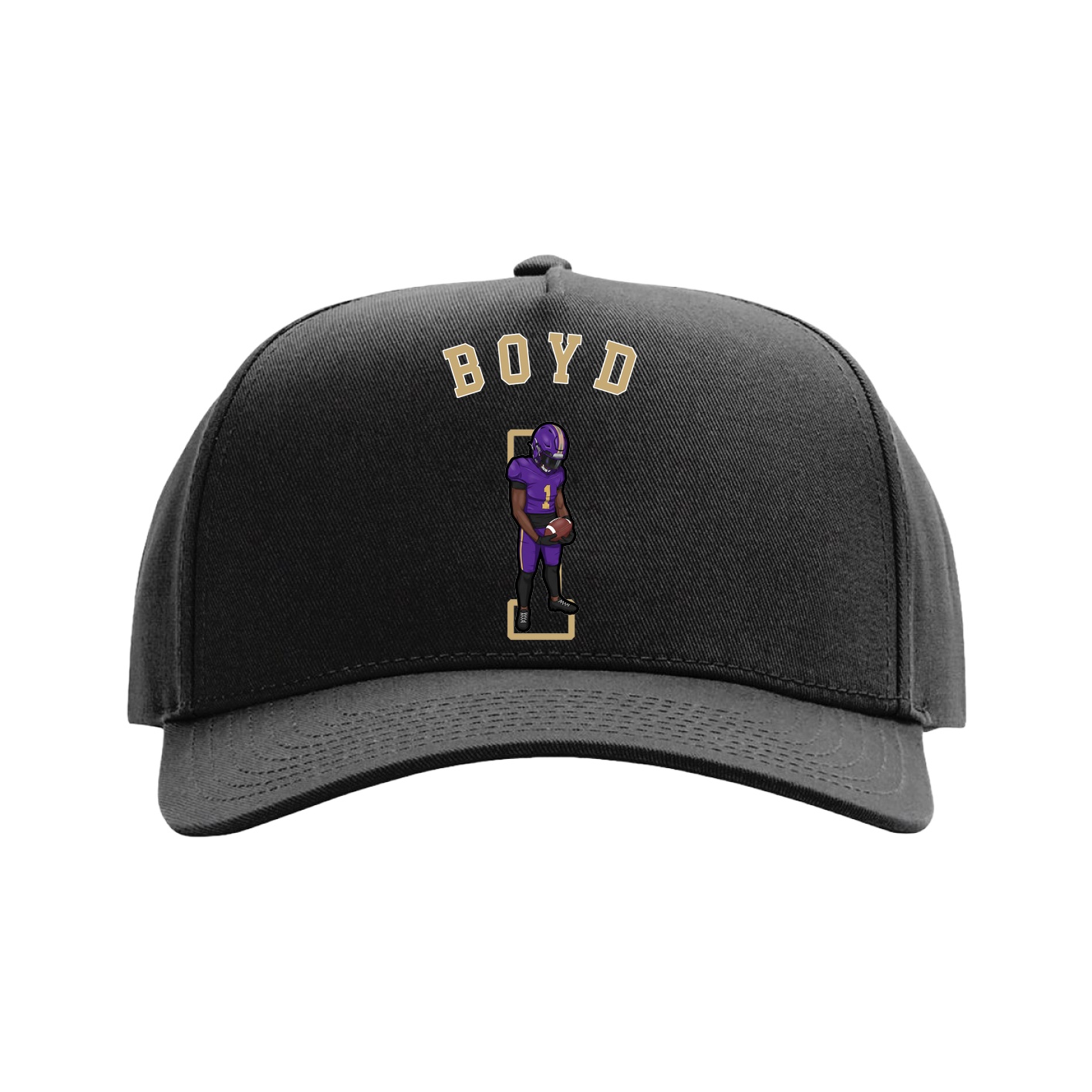 Full Fabric Five-Panel Champ Cap