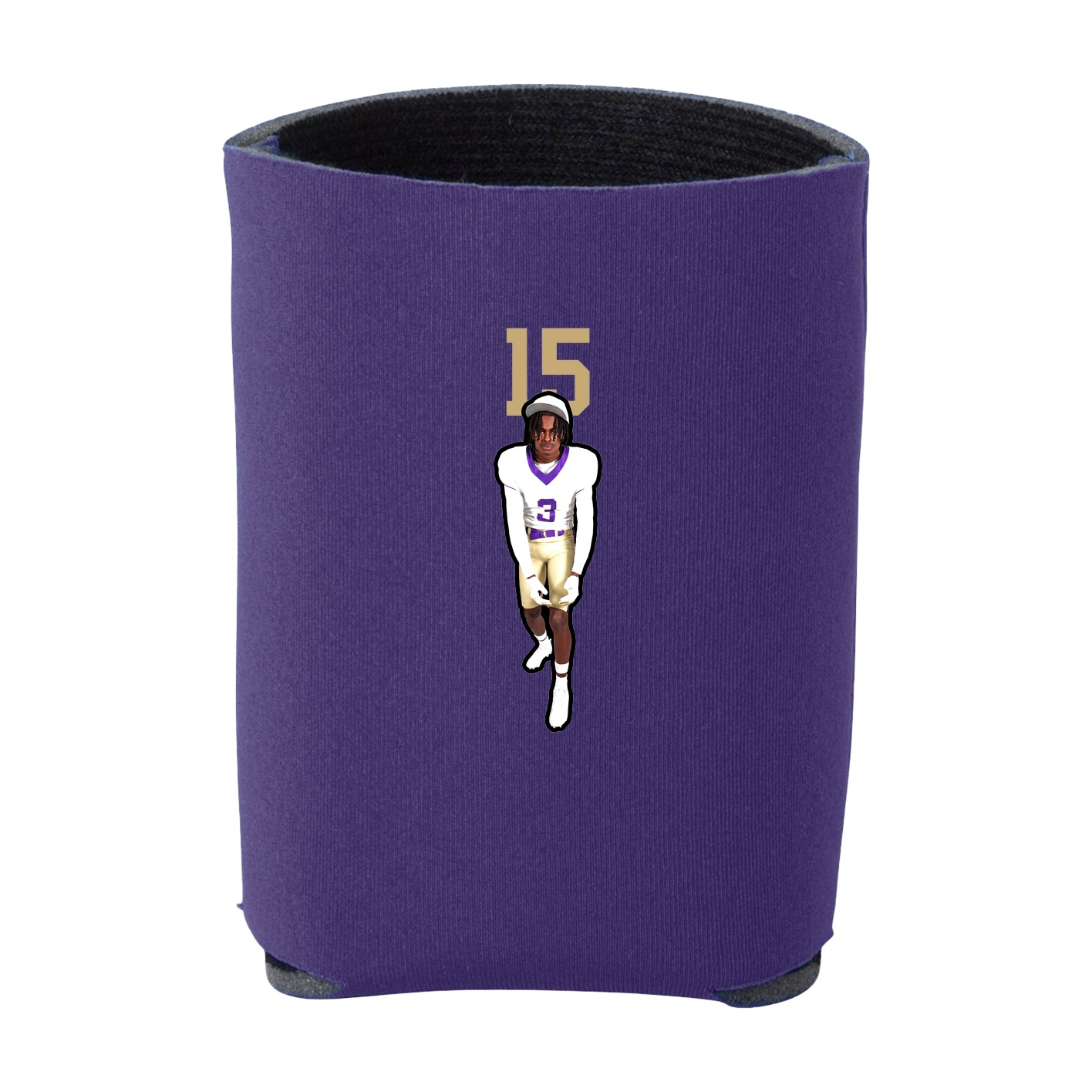 Can Holder — Number Top in Purple