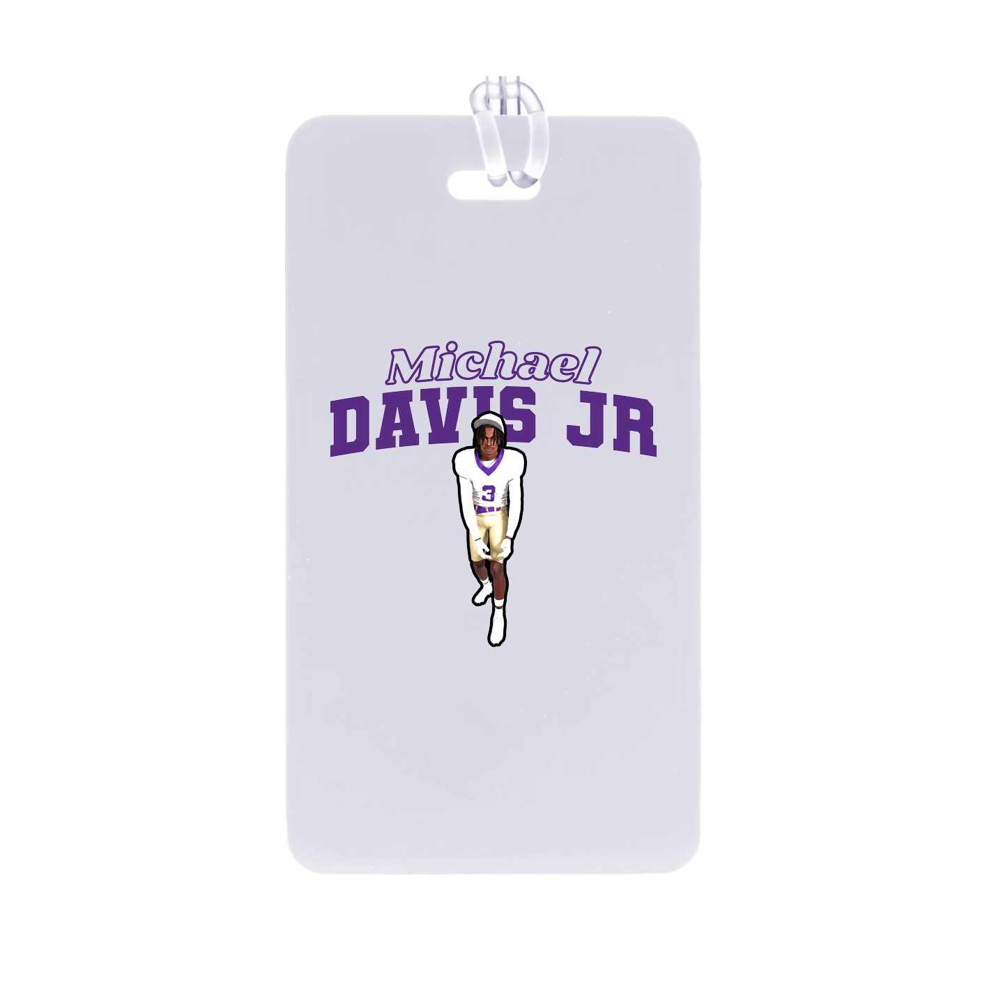 Bag Tag — Name Arch in Classic