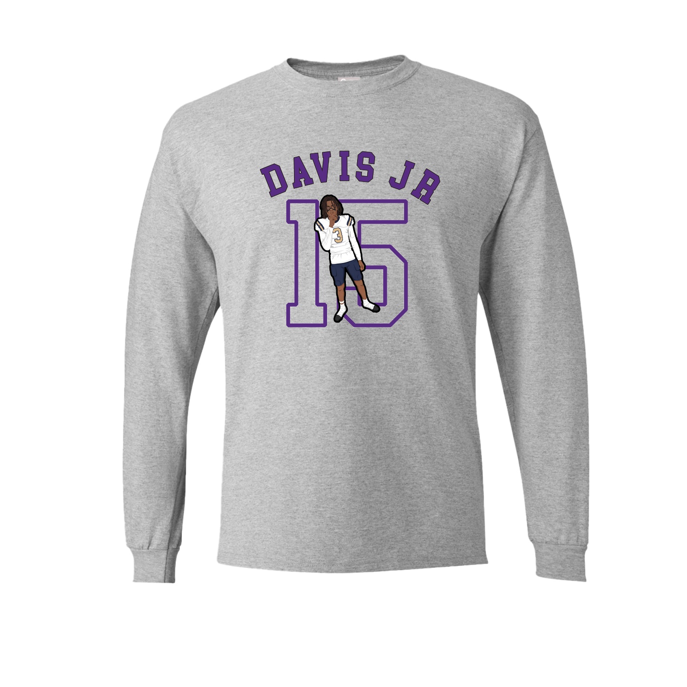 Long Sleeve Tee — Shirsey Arch in Grey
