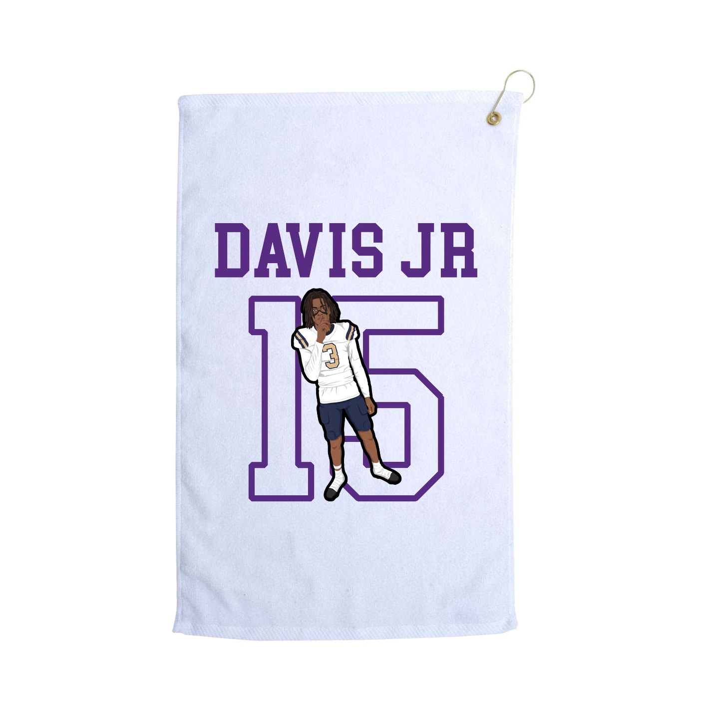 Golf Towel — Shirsey in White