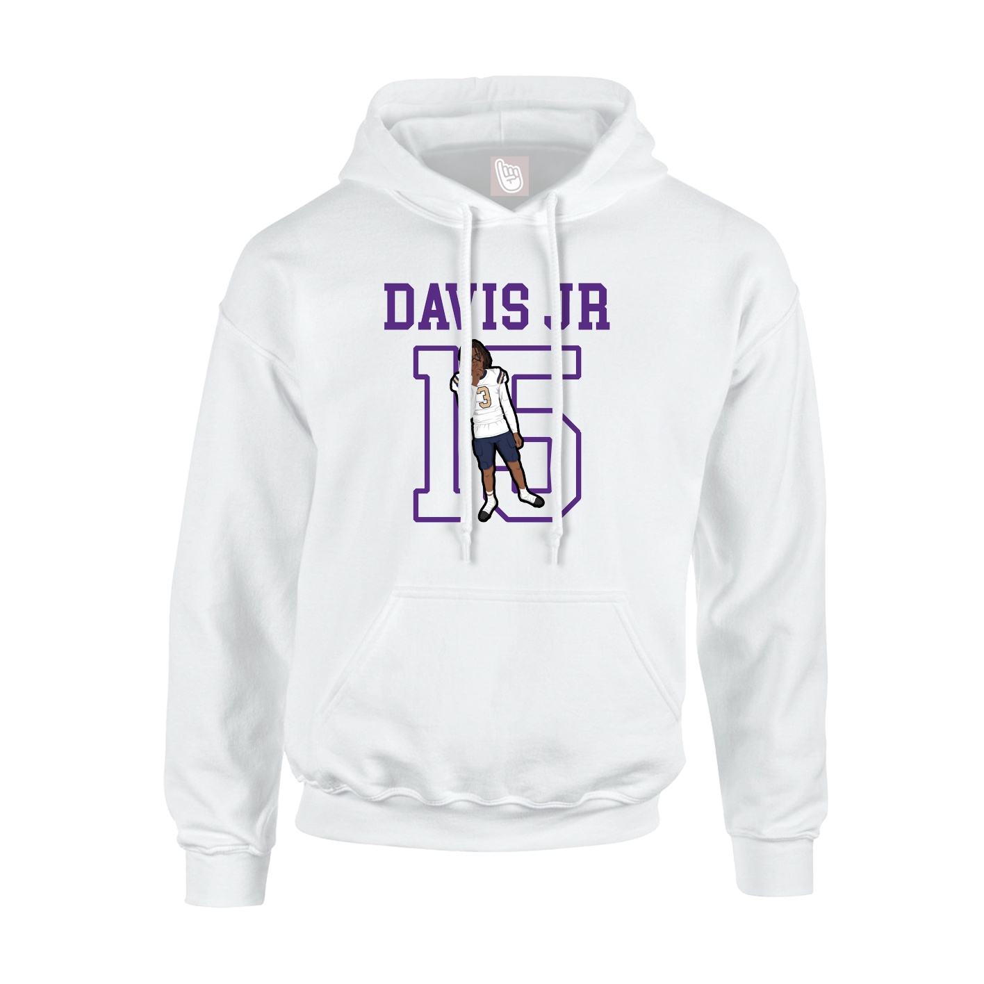 Youth Hoodie — Shirsey in White