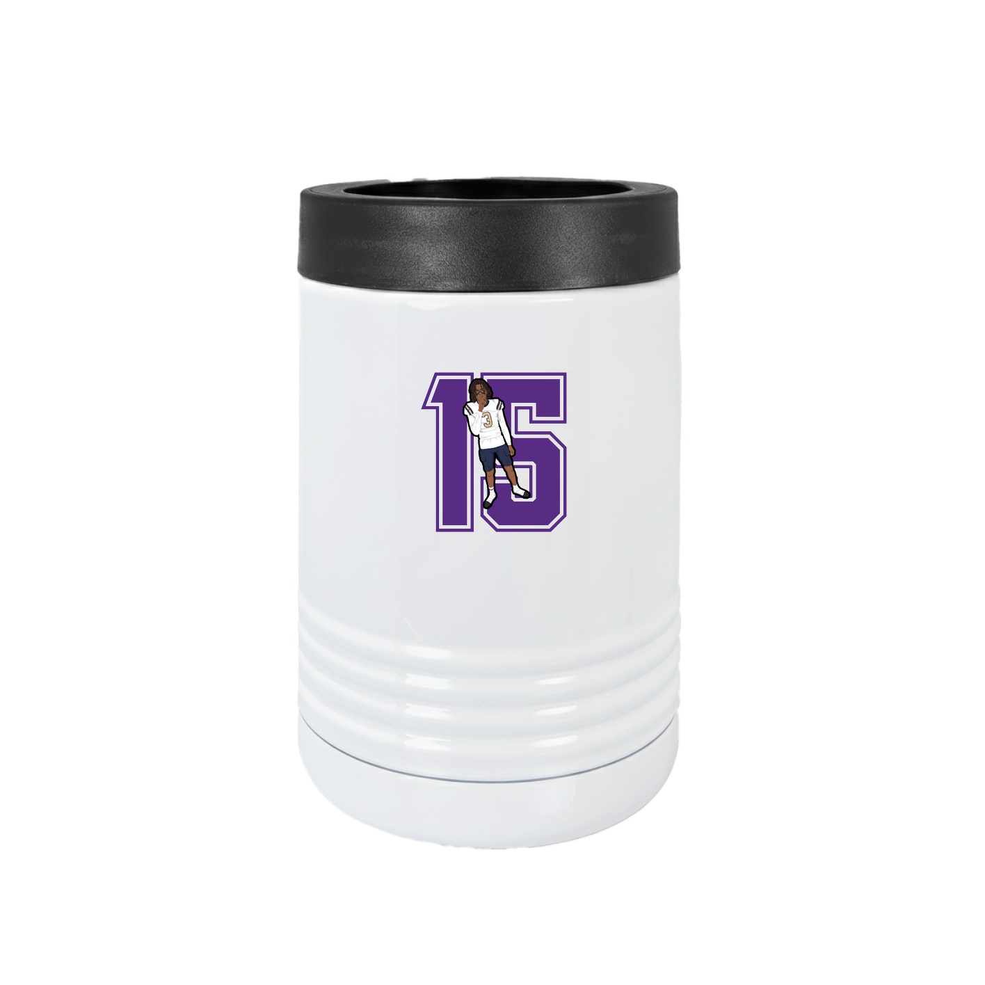 Beverage Holder — Number in White