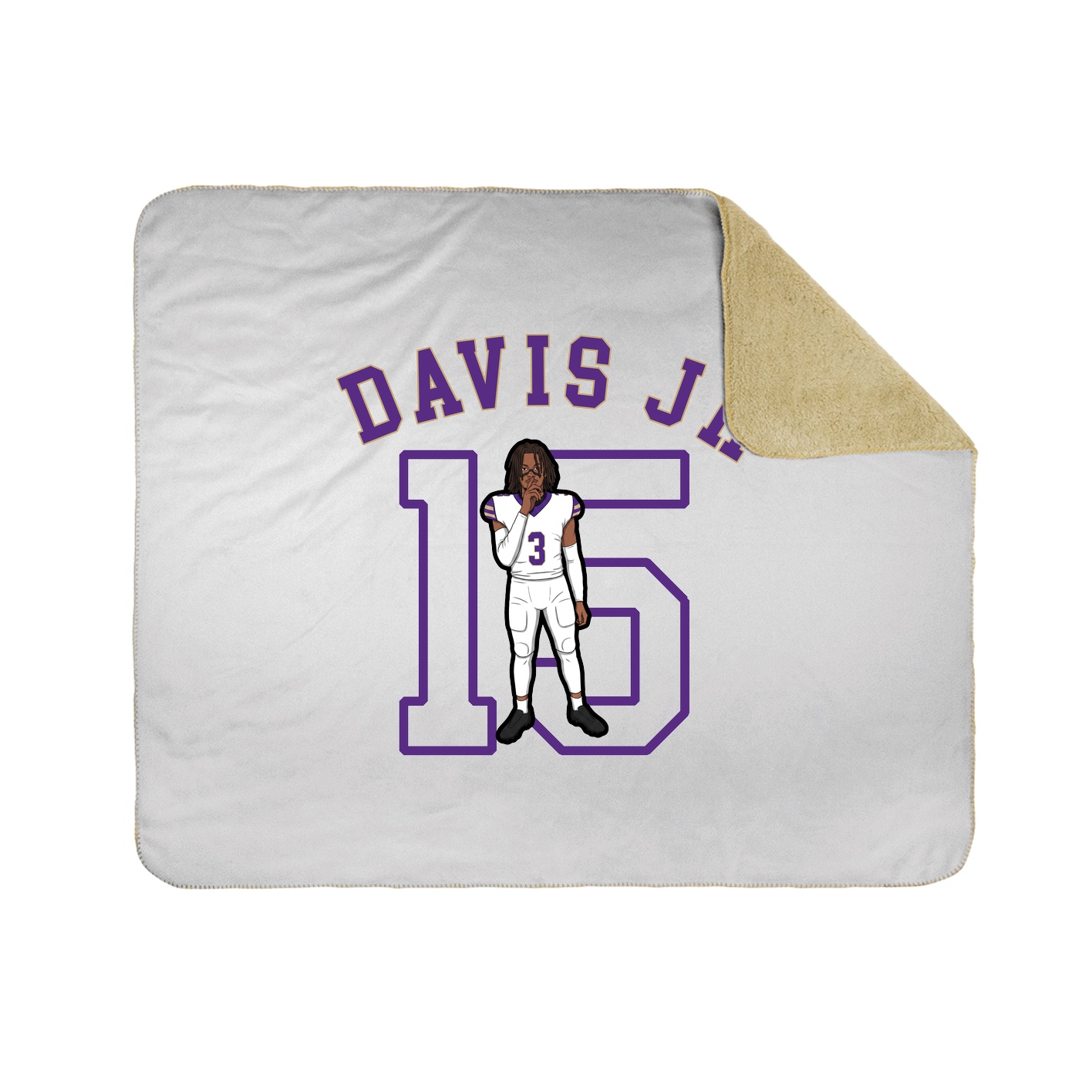 Throw Blanket — Shirsey Arch in White