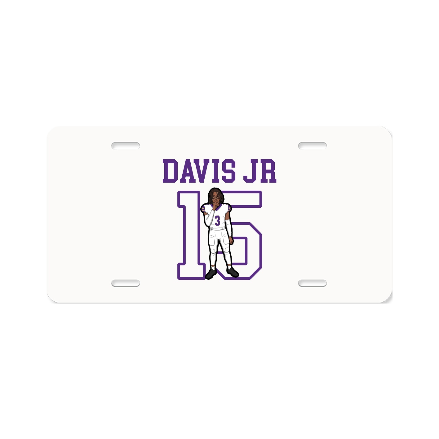 Aluminum License Plate