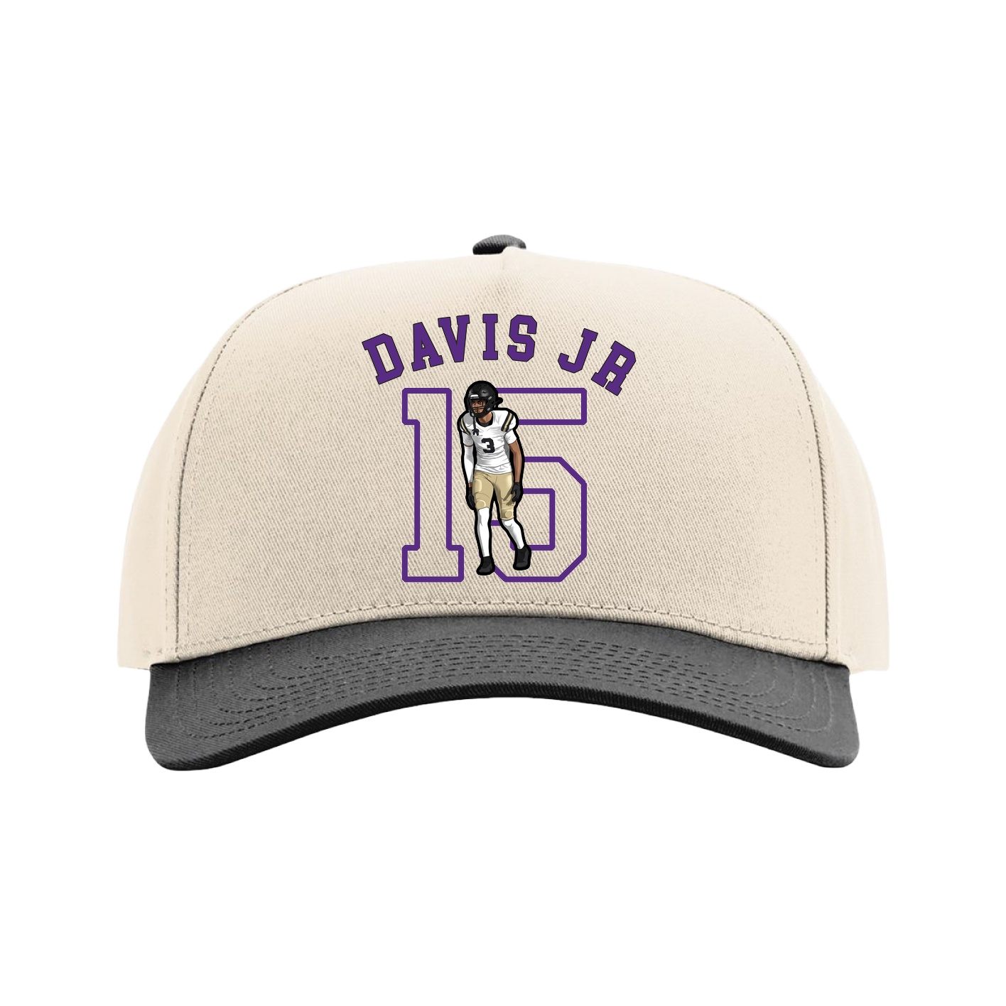 Full Fabric Five-Panel Champ Cap