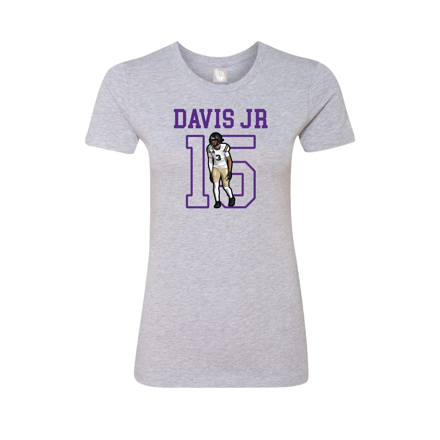 Fitted Women's Tee — Shirsey in Grey