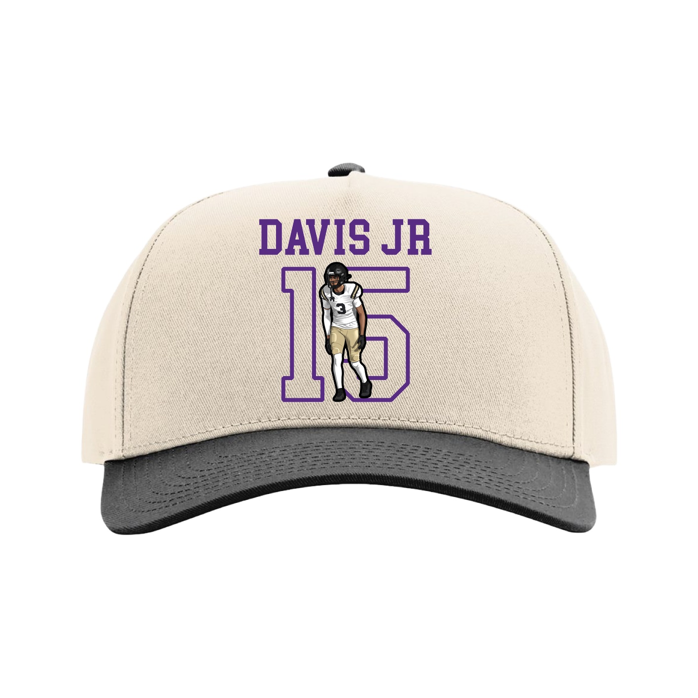 Full Fabric Five-Panel Champ Cap