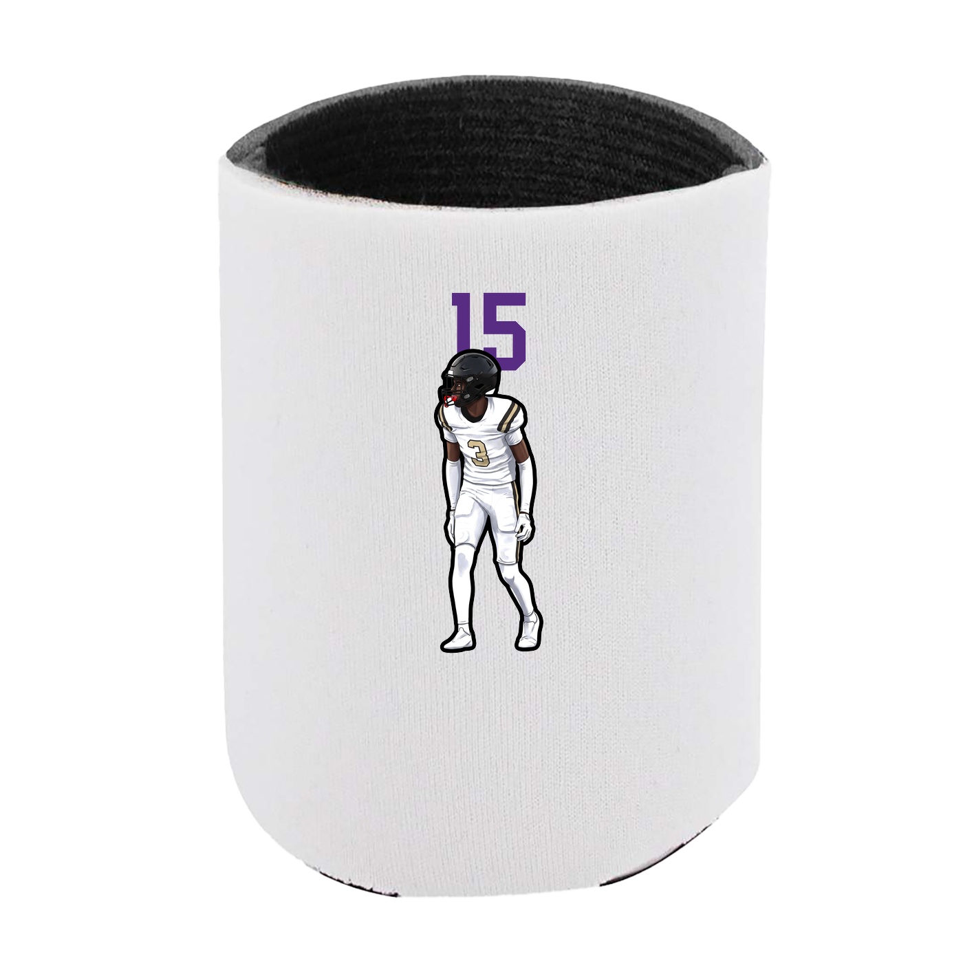 Can Holder — Number Top in White