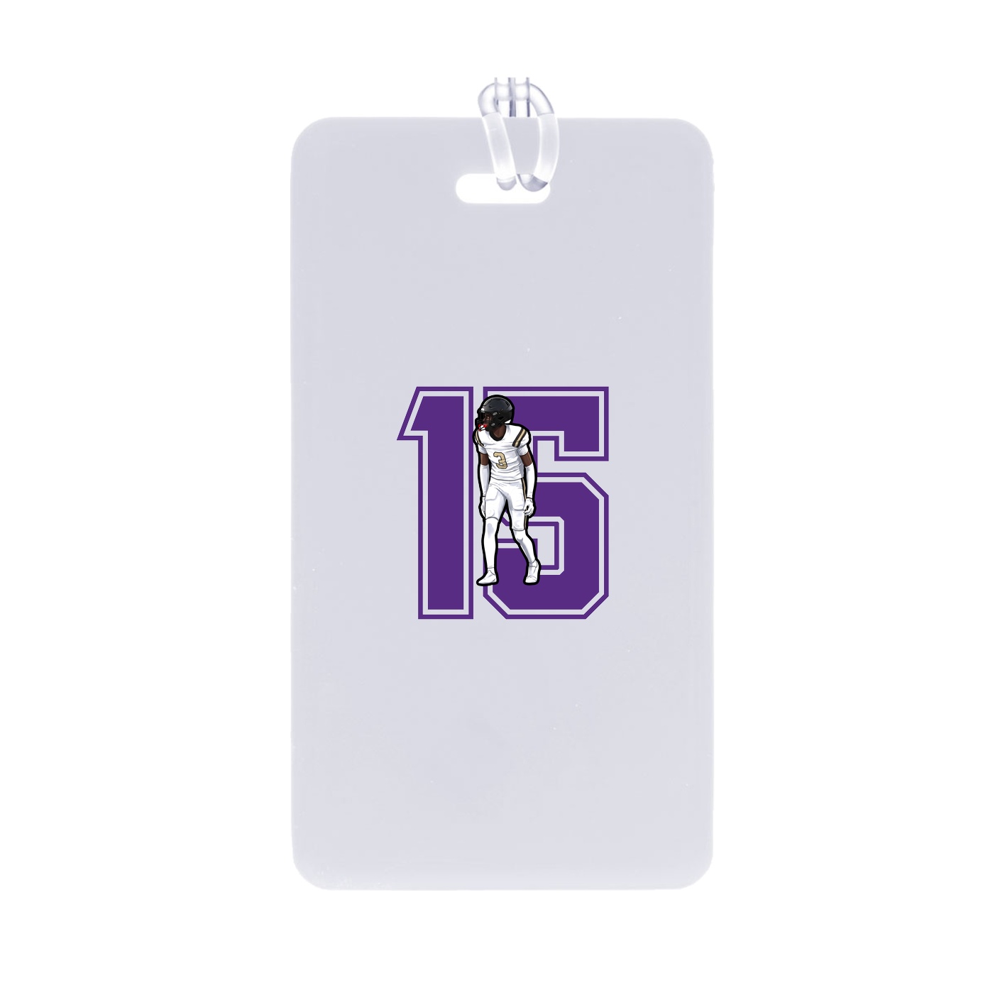 Bag Tag — Number in Classic