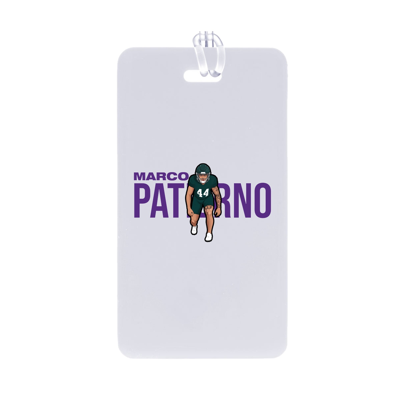 Bag Tag — Player Name in Classic