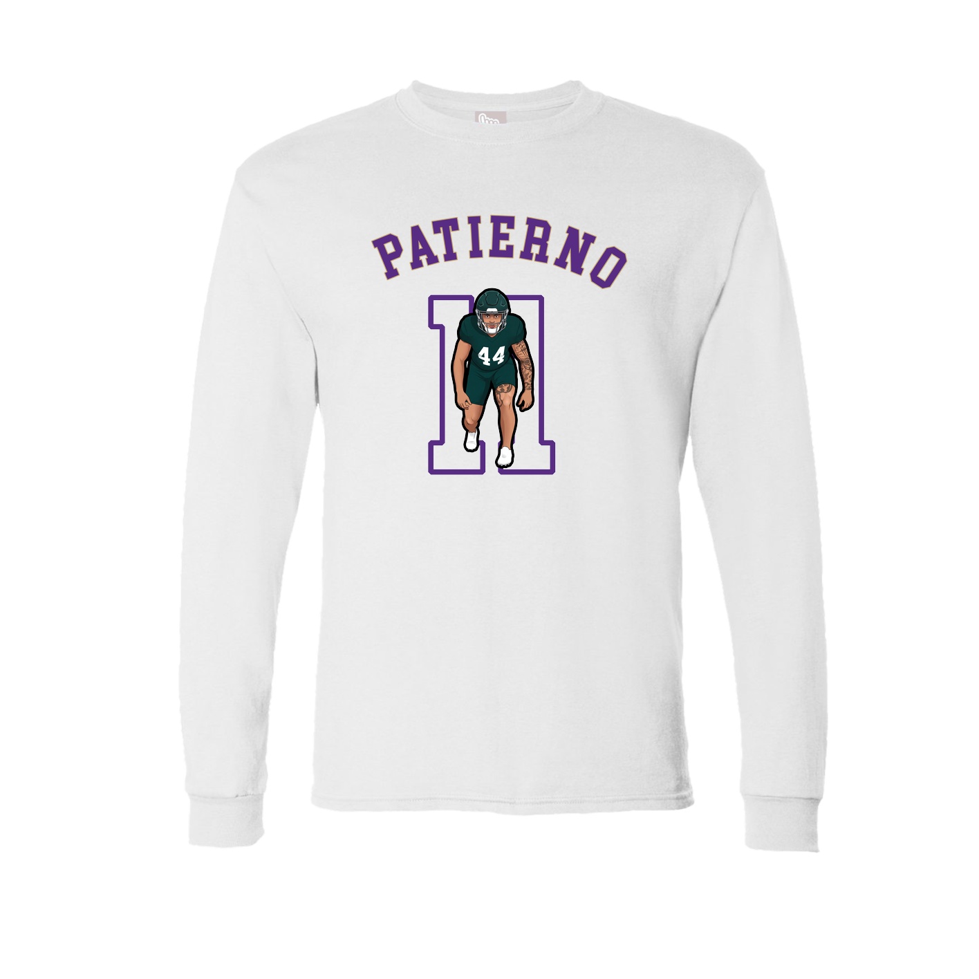 Long Sleeve Tee — Shirsey Arch in White