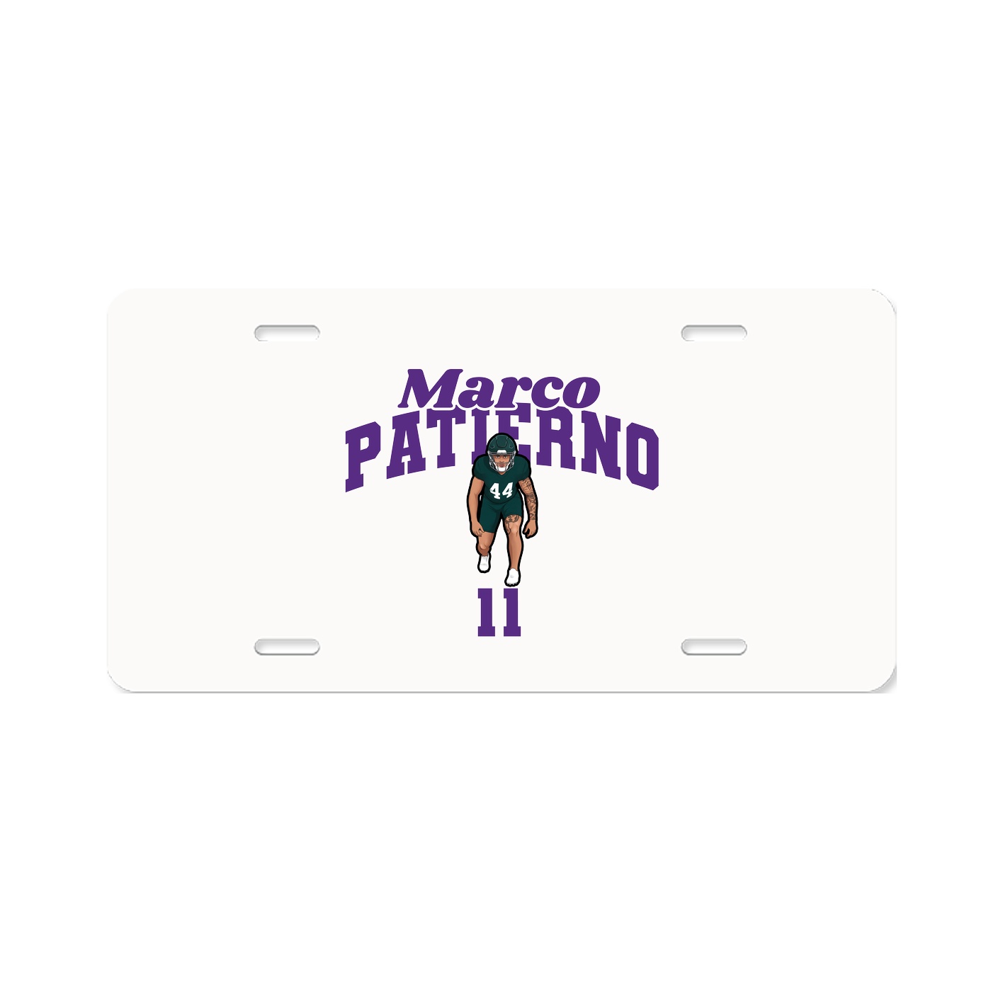 License Plate — Signature Arch in Classic