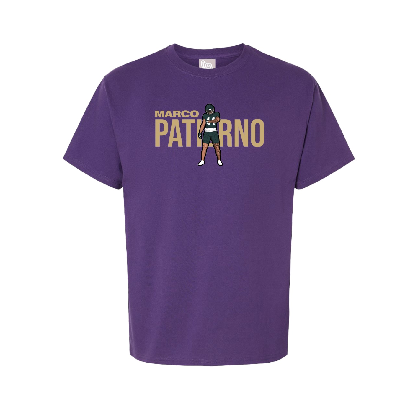 Youth Tee — Player Name in Purple