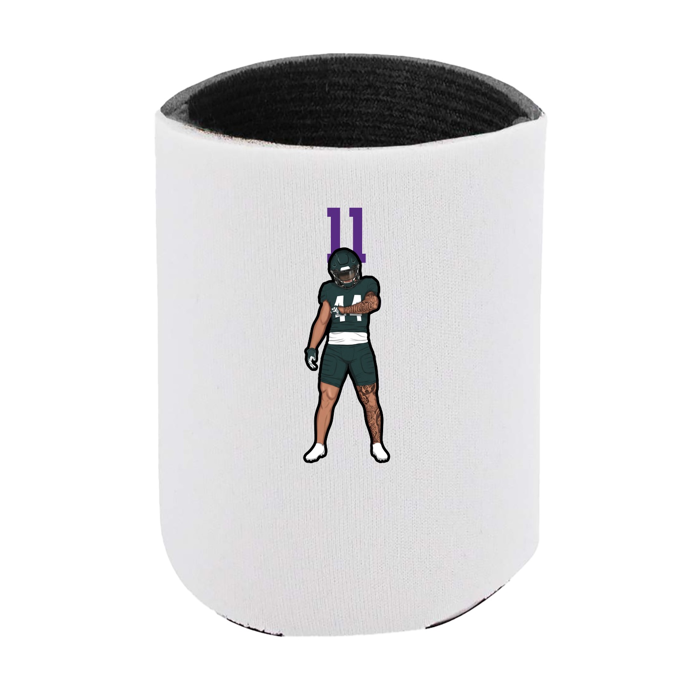 Can Holder — Number Top in White