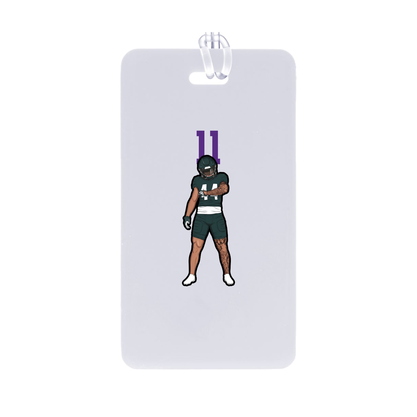 Bag Tag — Number Top in Classic