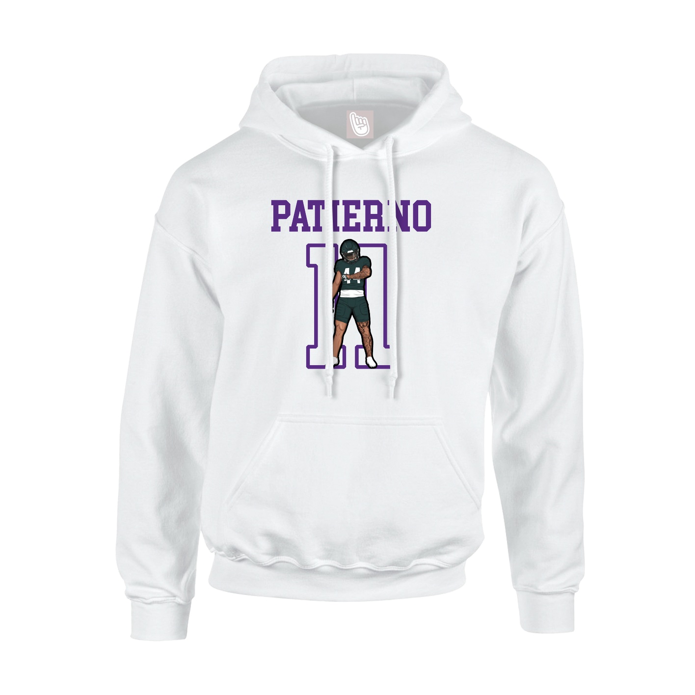 Youth Hoodie — Shirsey in White
