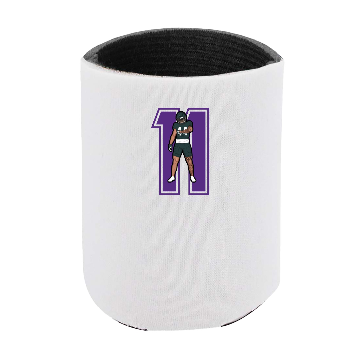 Can Holder — Number in White