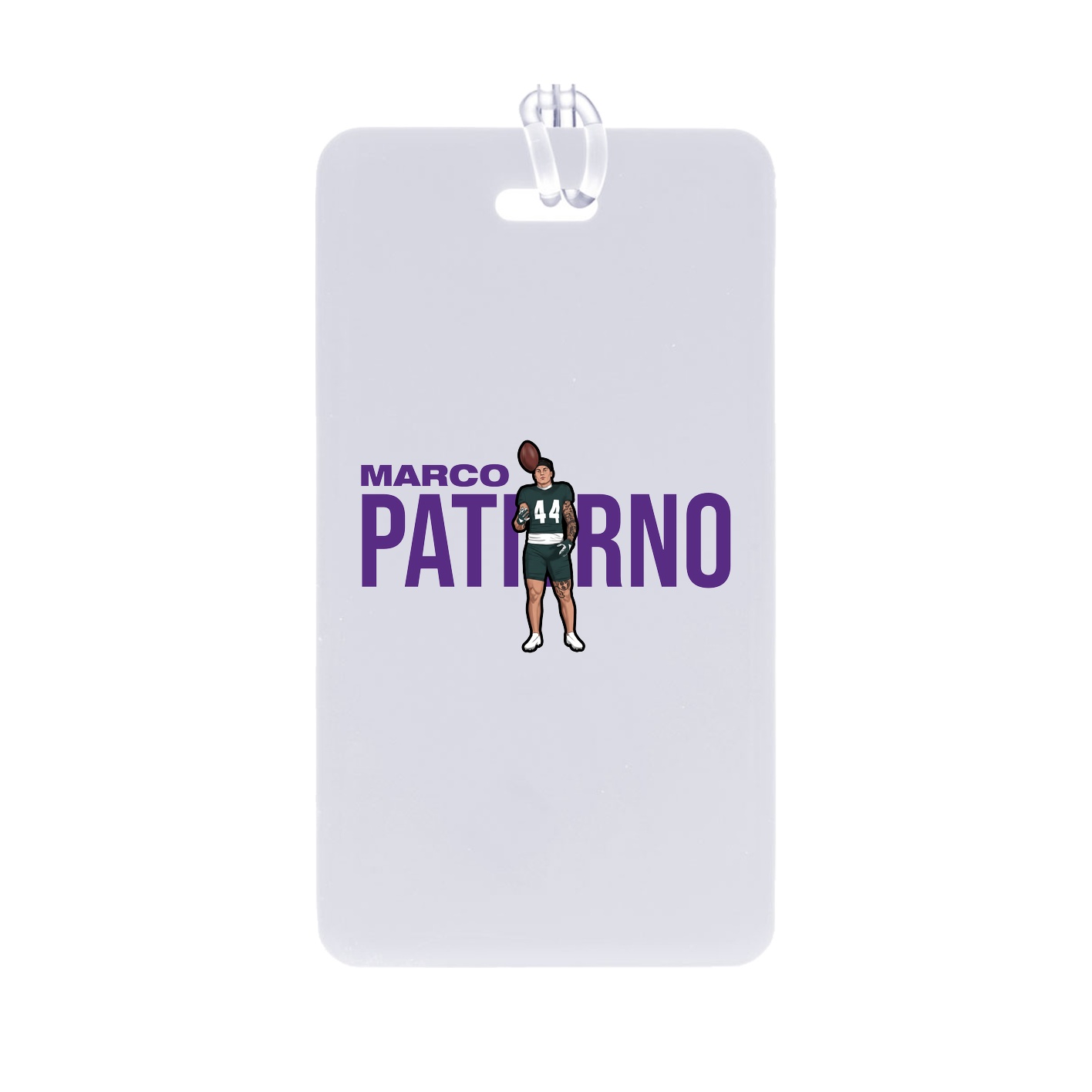 Bag Tag — Player Name in Classic