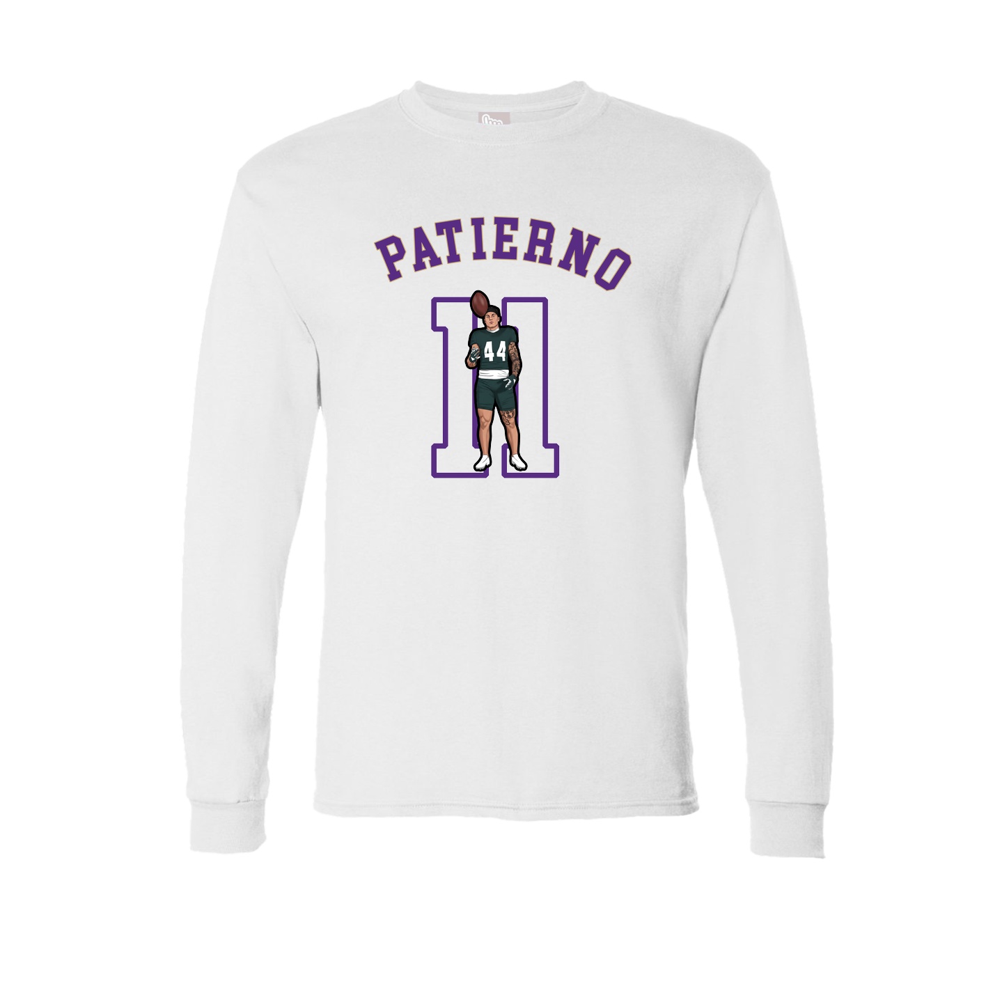 Long Sleeve Tee — Shirsey Arch in White