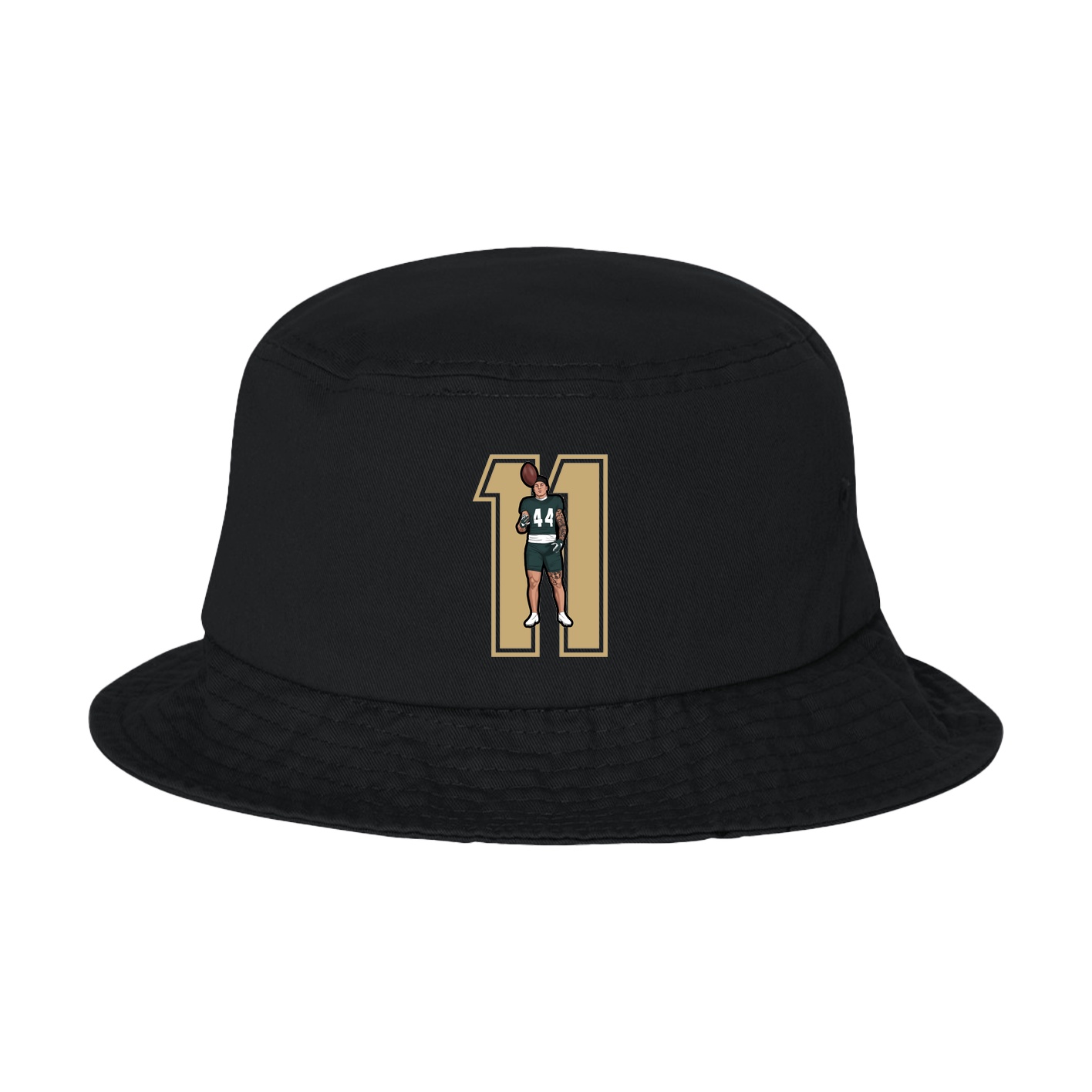 Bucket Cap — Number in Black