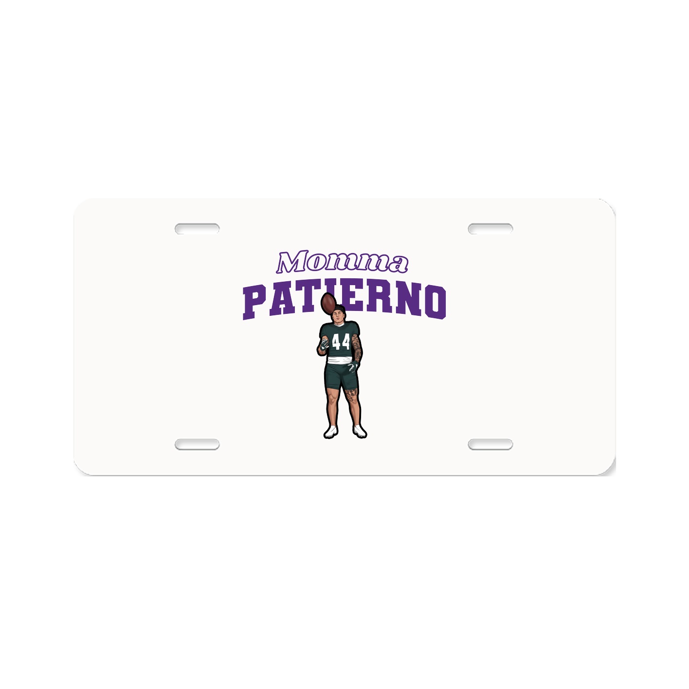 License Plate — Mothers Day Block in Classic