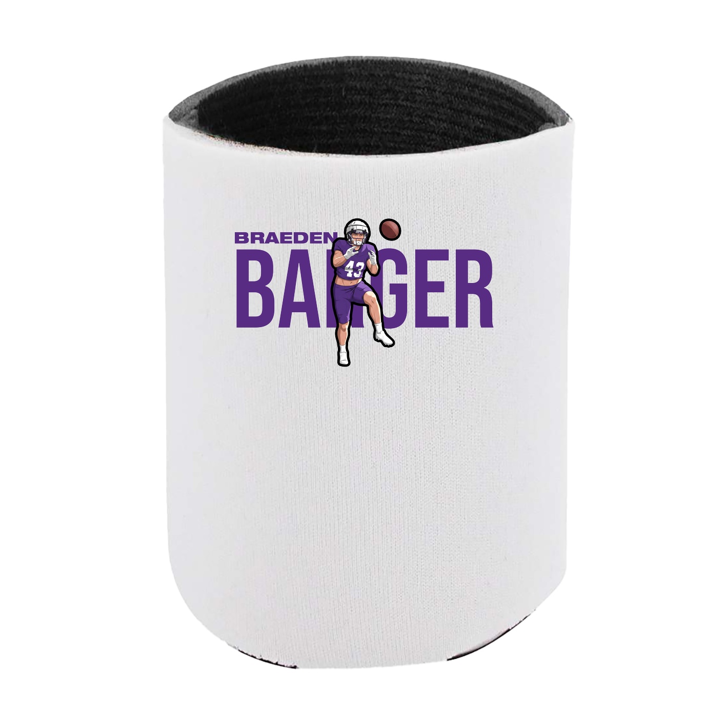 Can Holder — Player Name in White
