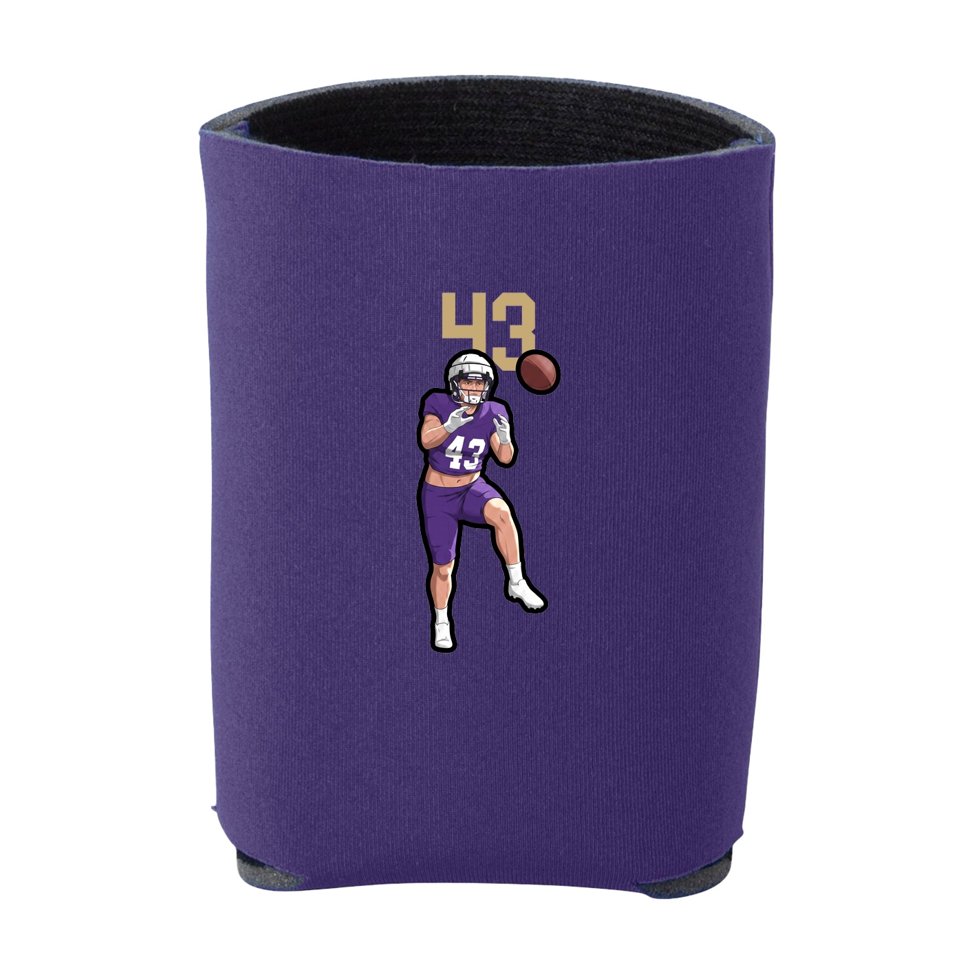 Can Holder — Number Top in Purple