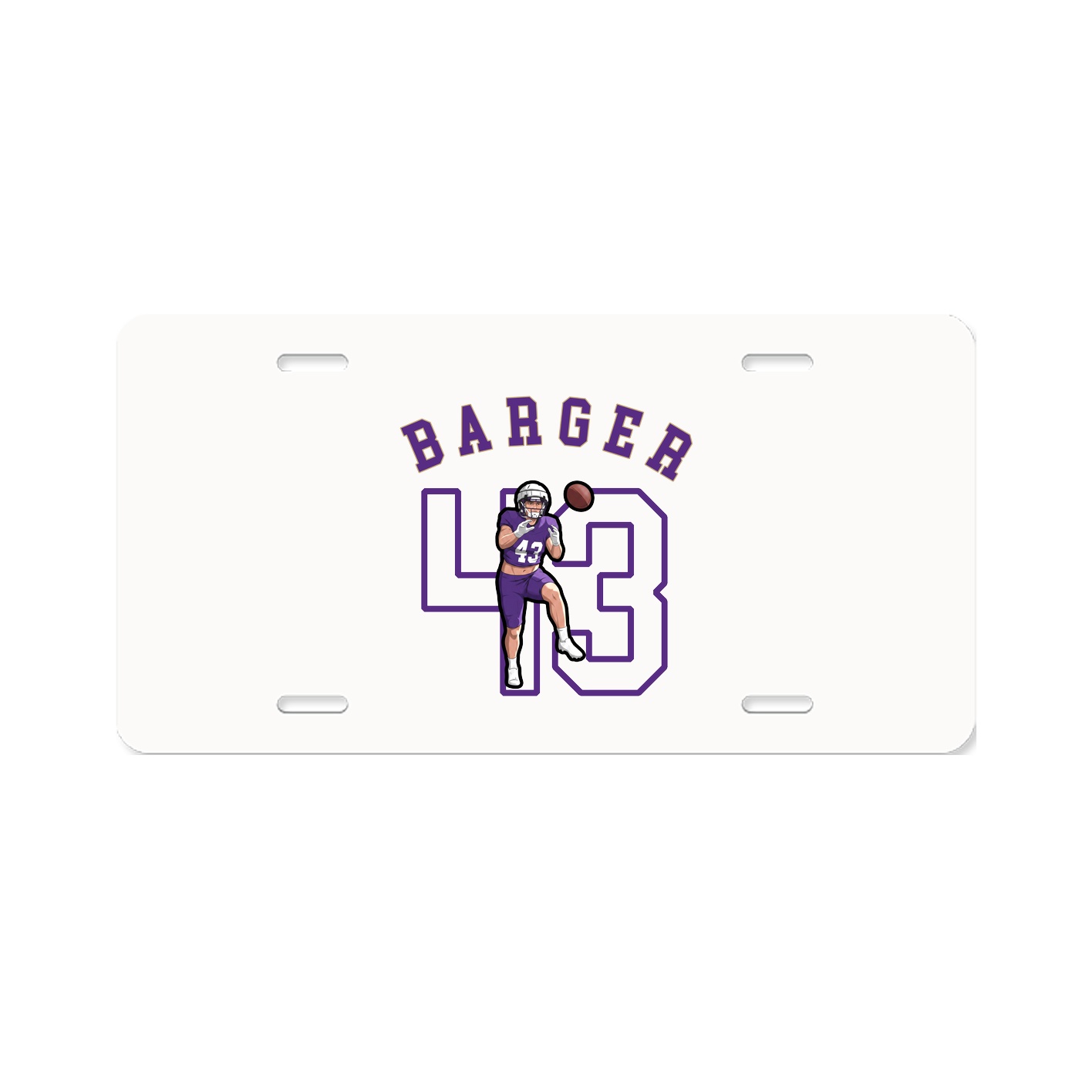License Plate — Shirsey Arch in Classic