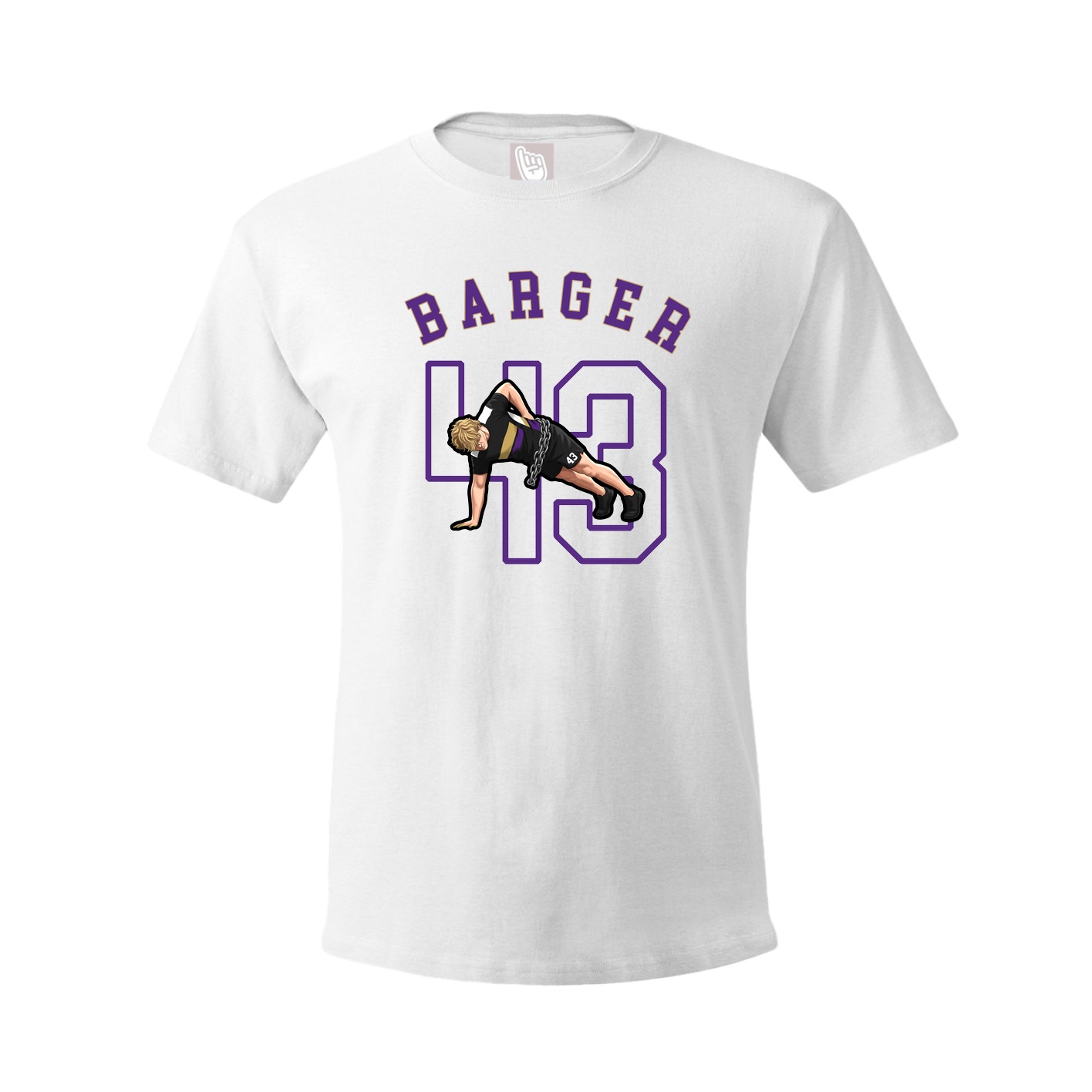 Tee — Shirsey Arch in White