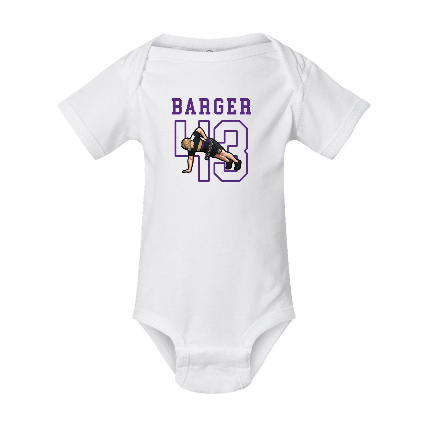 Baby Onesie — Shirsey in White