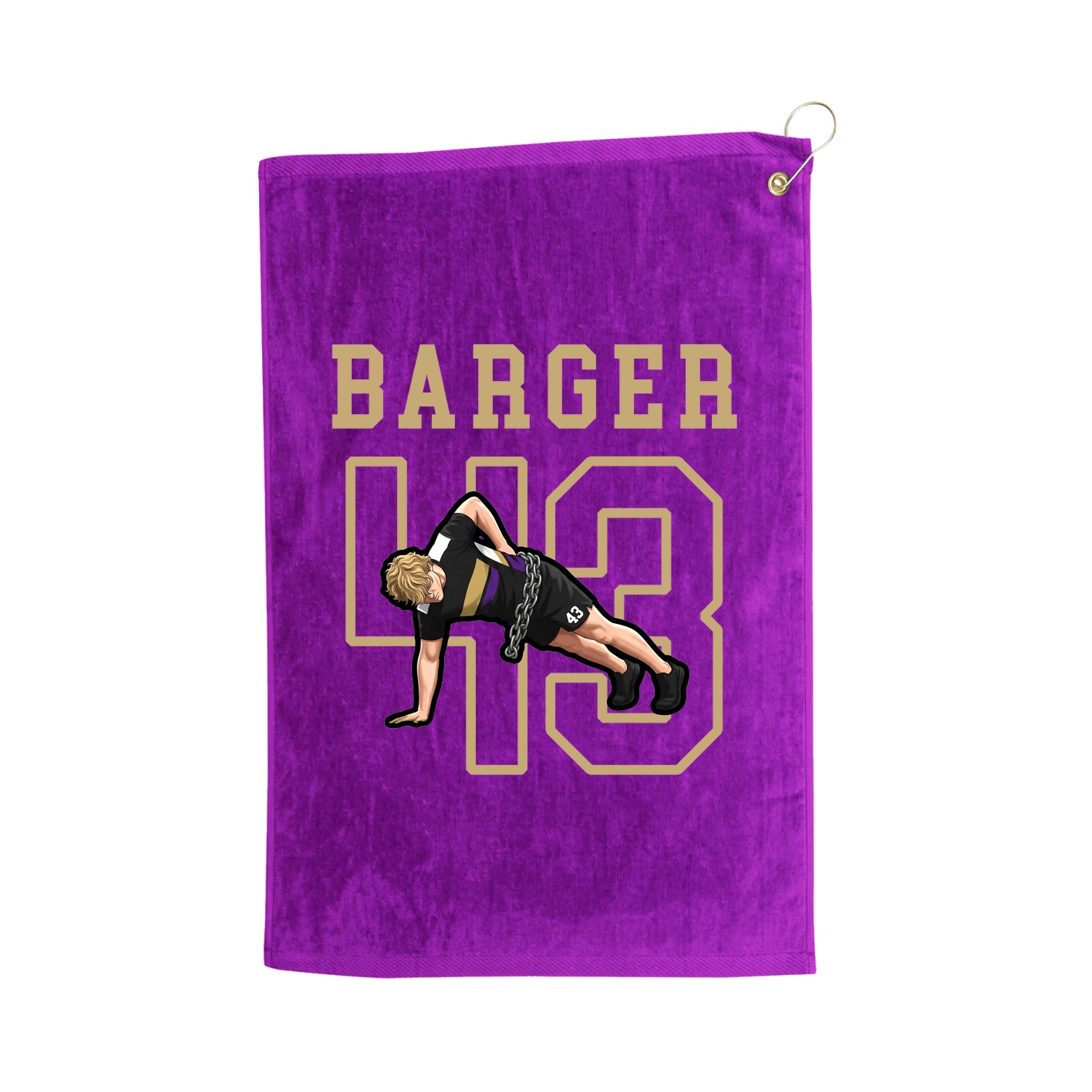 Golf Towel — Shirsey in Purple