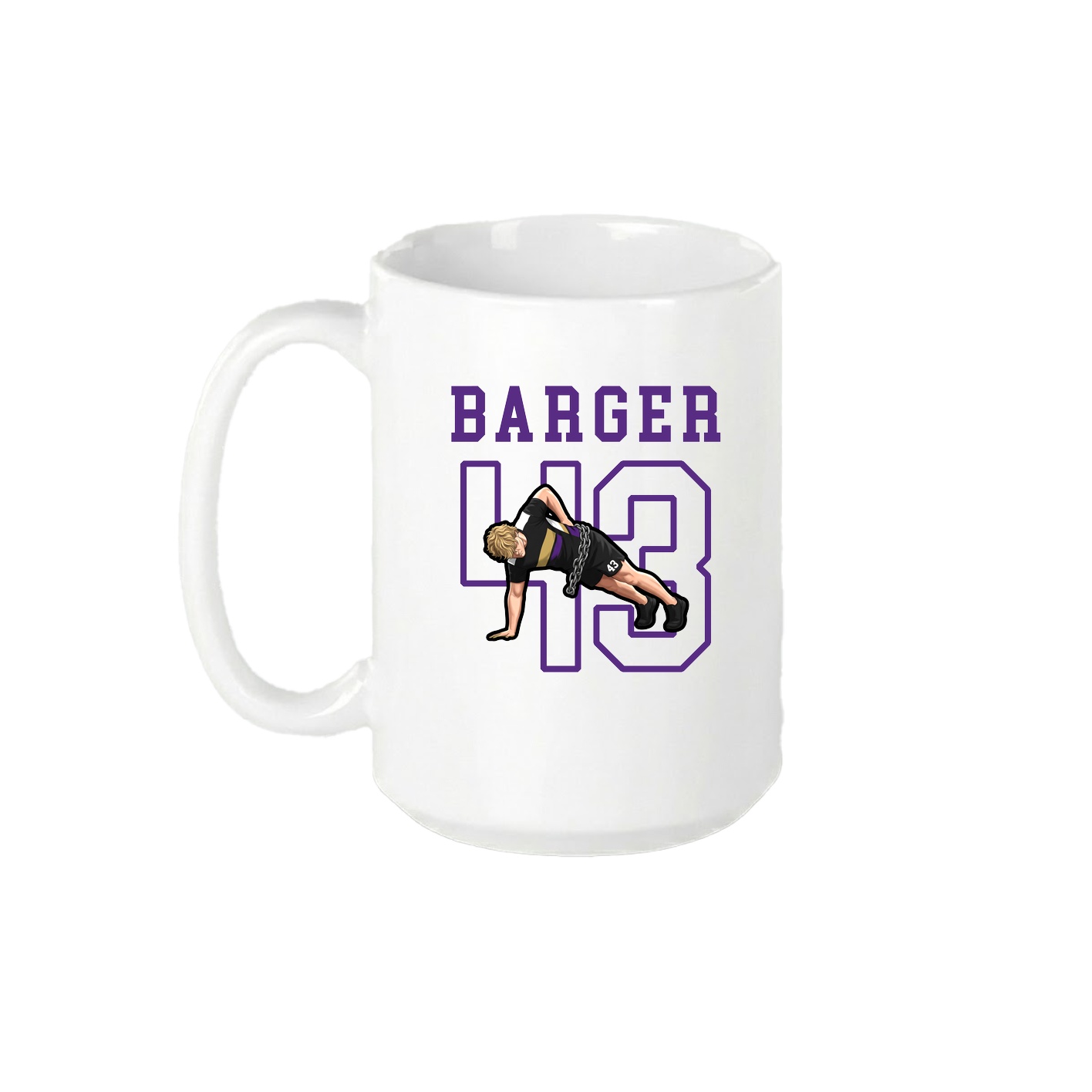 15oz Coffee Mug — Shirsey in White