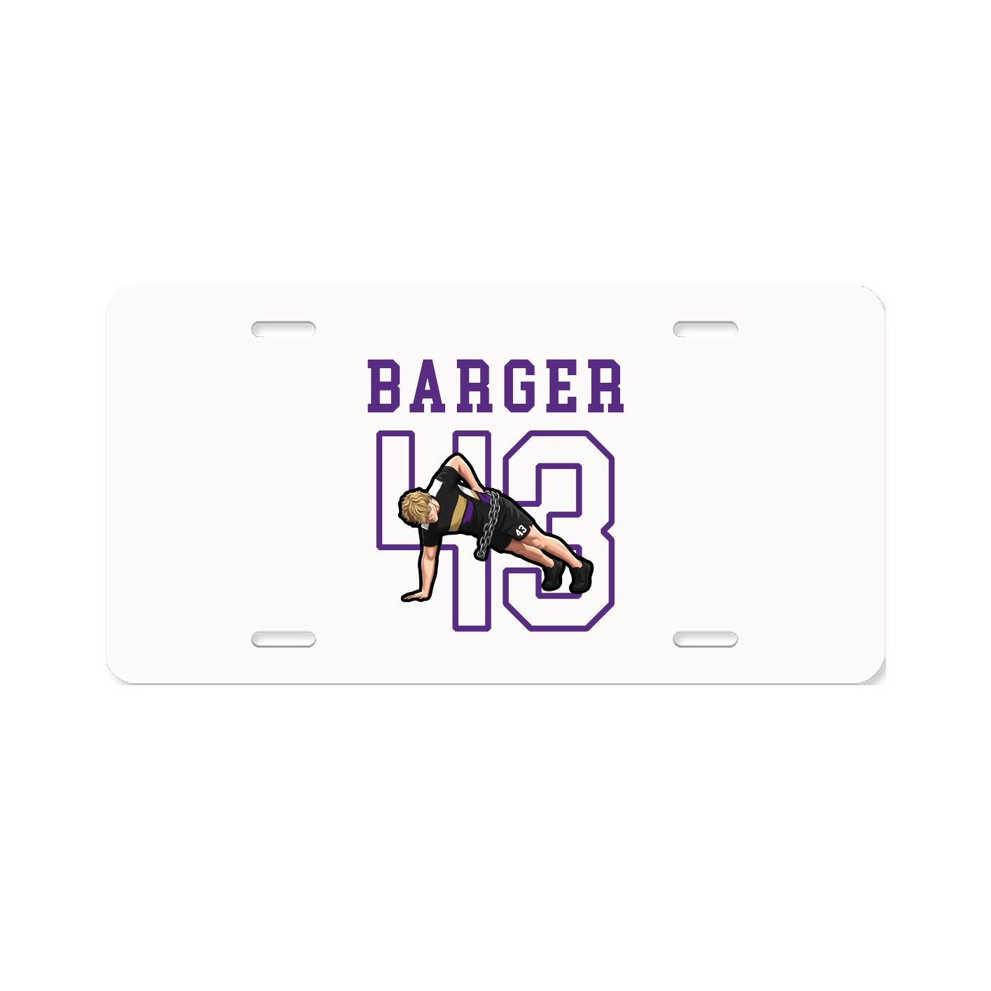 License Plate — Shirsey in Classic