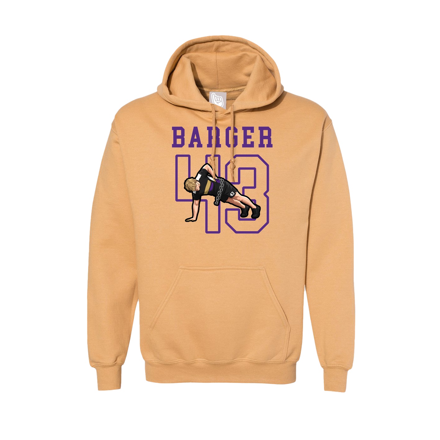 Hoodie — Shirsey in Vegas Gold