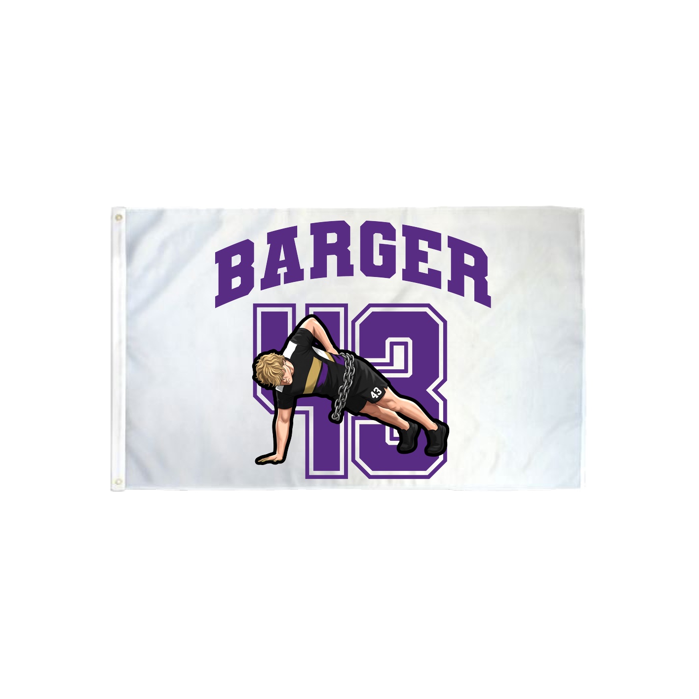 3x5 Flag — Number in Classic